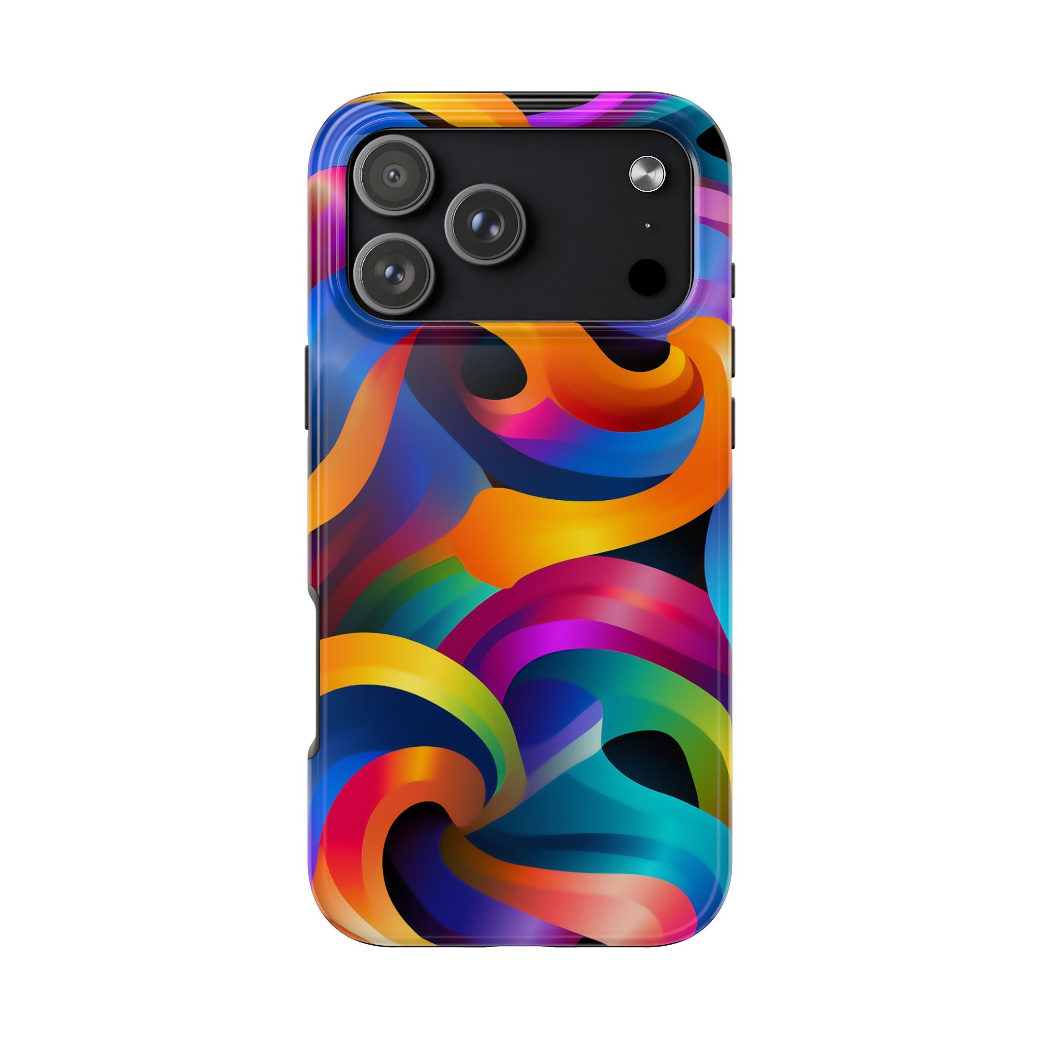 Colorful Waves Phone Case