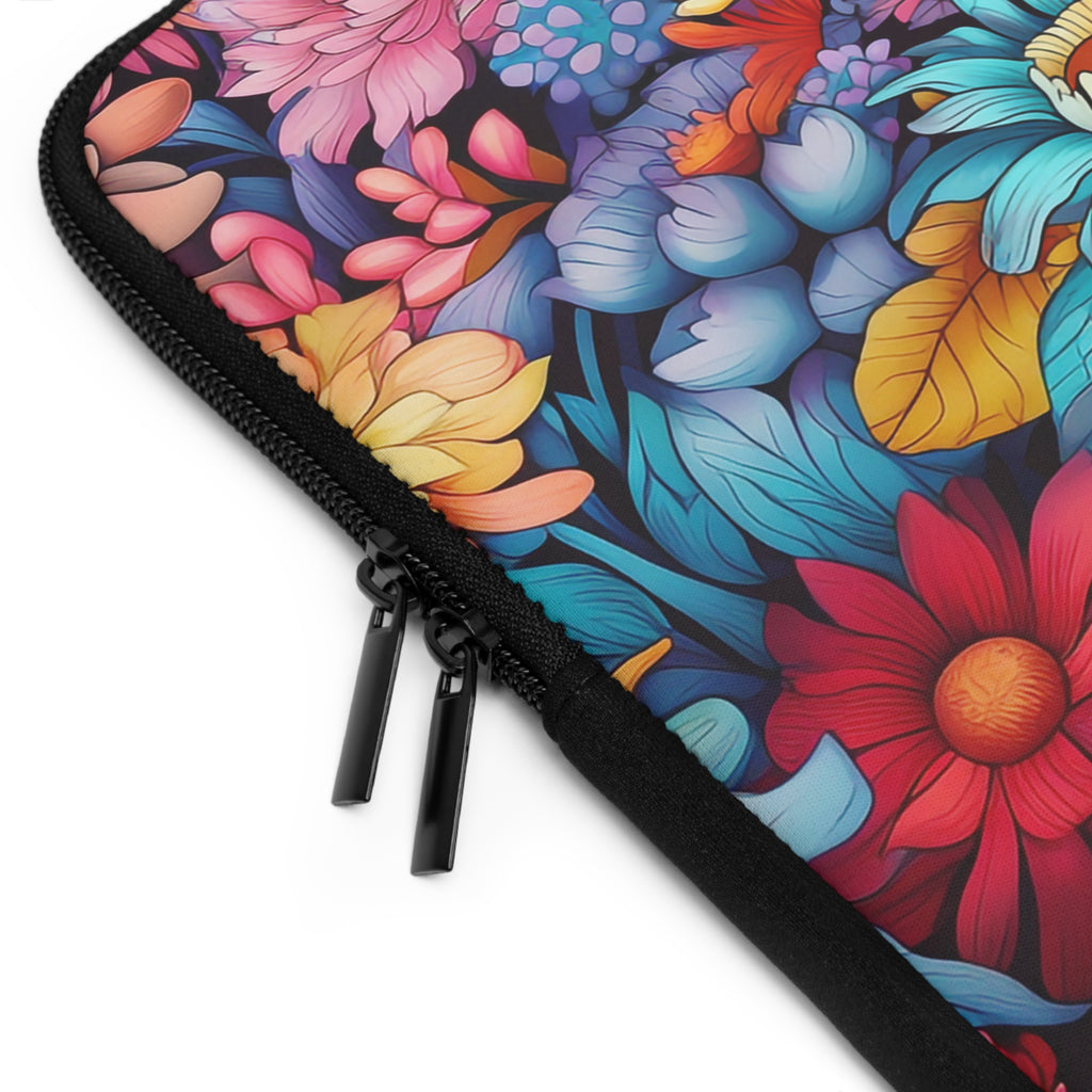 Japanese Flowers Laptop Sleeve