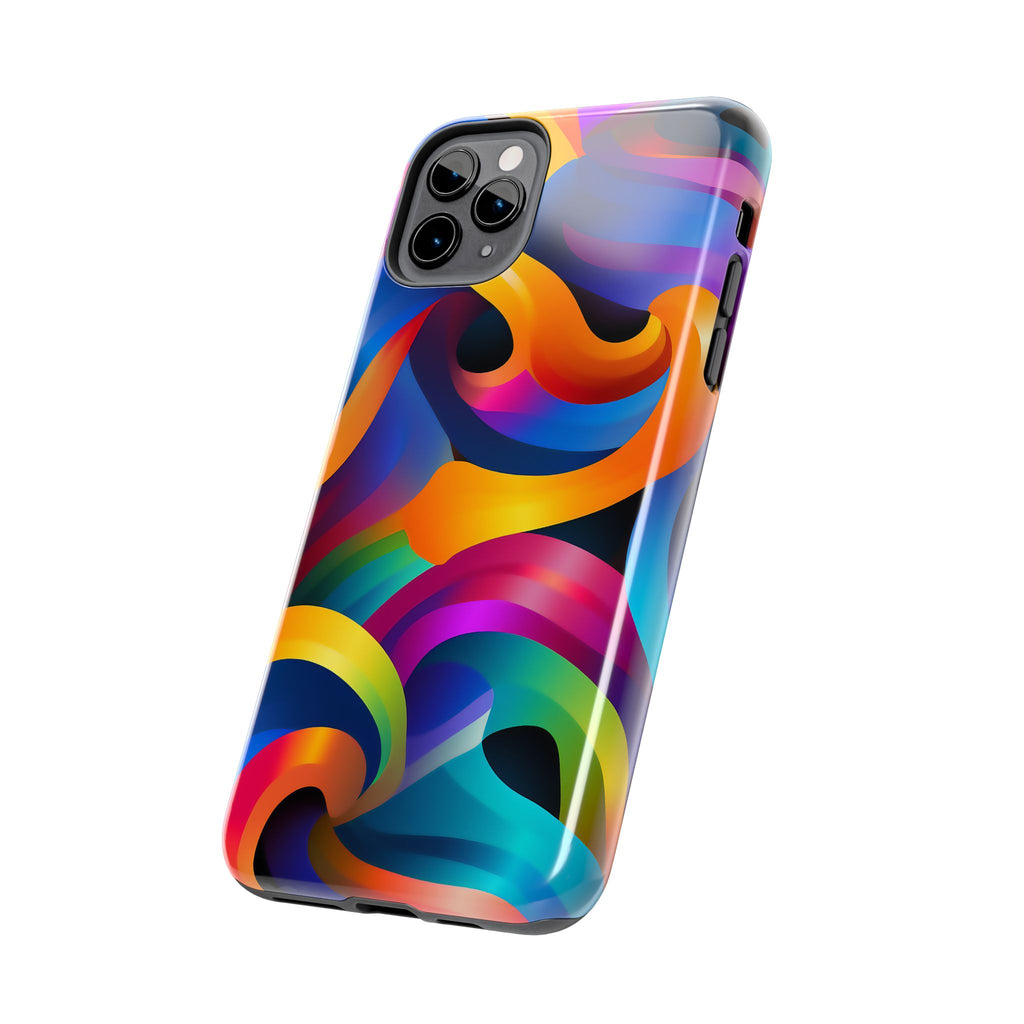 Colorful Waves Phone Case
