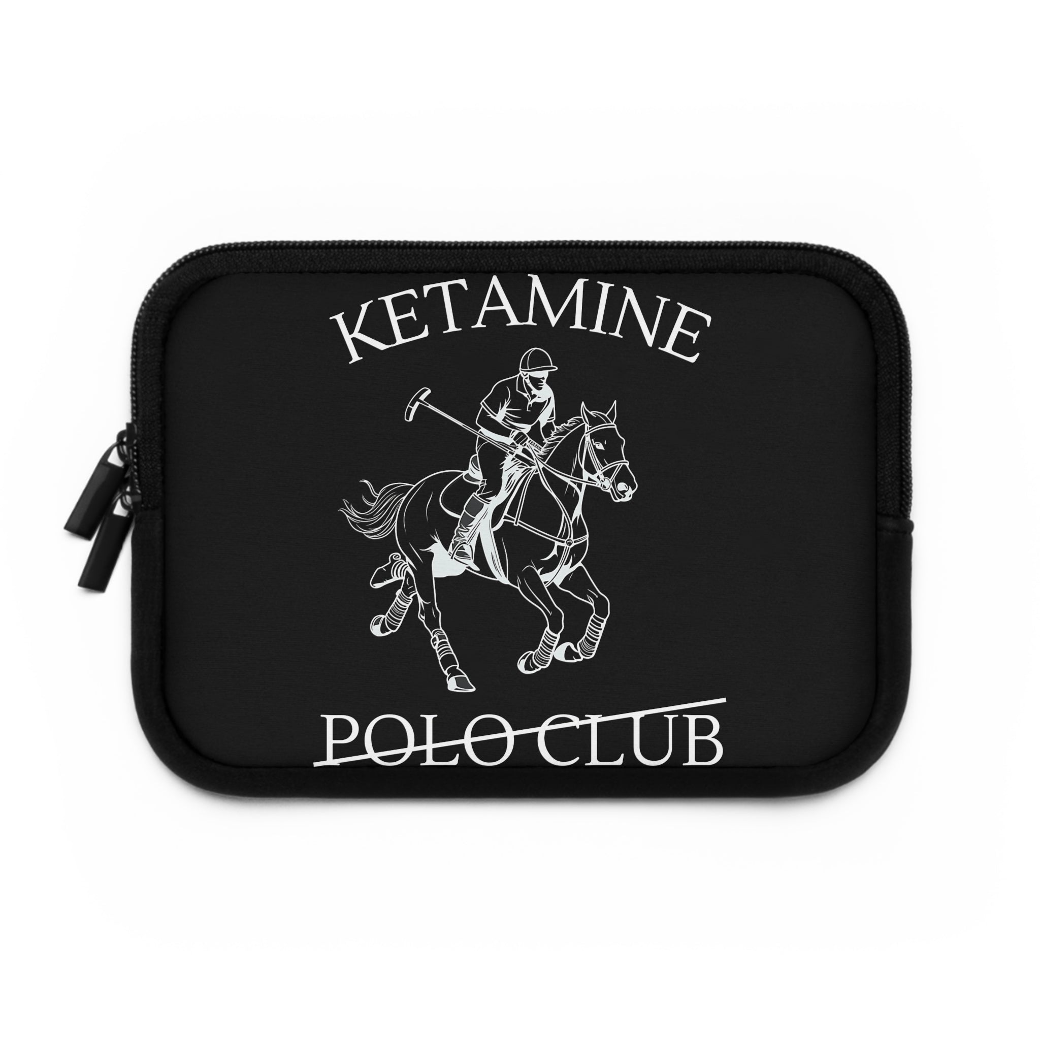 Ketamine Polo Club Laptop Sleeve Black