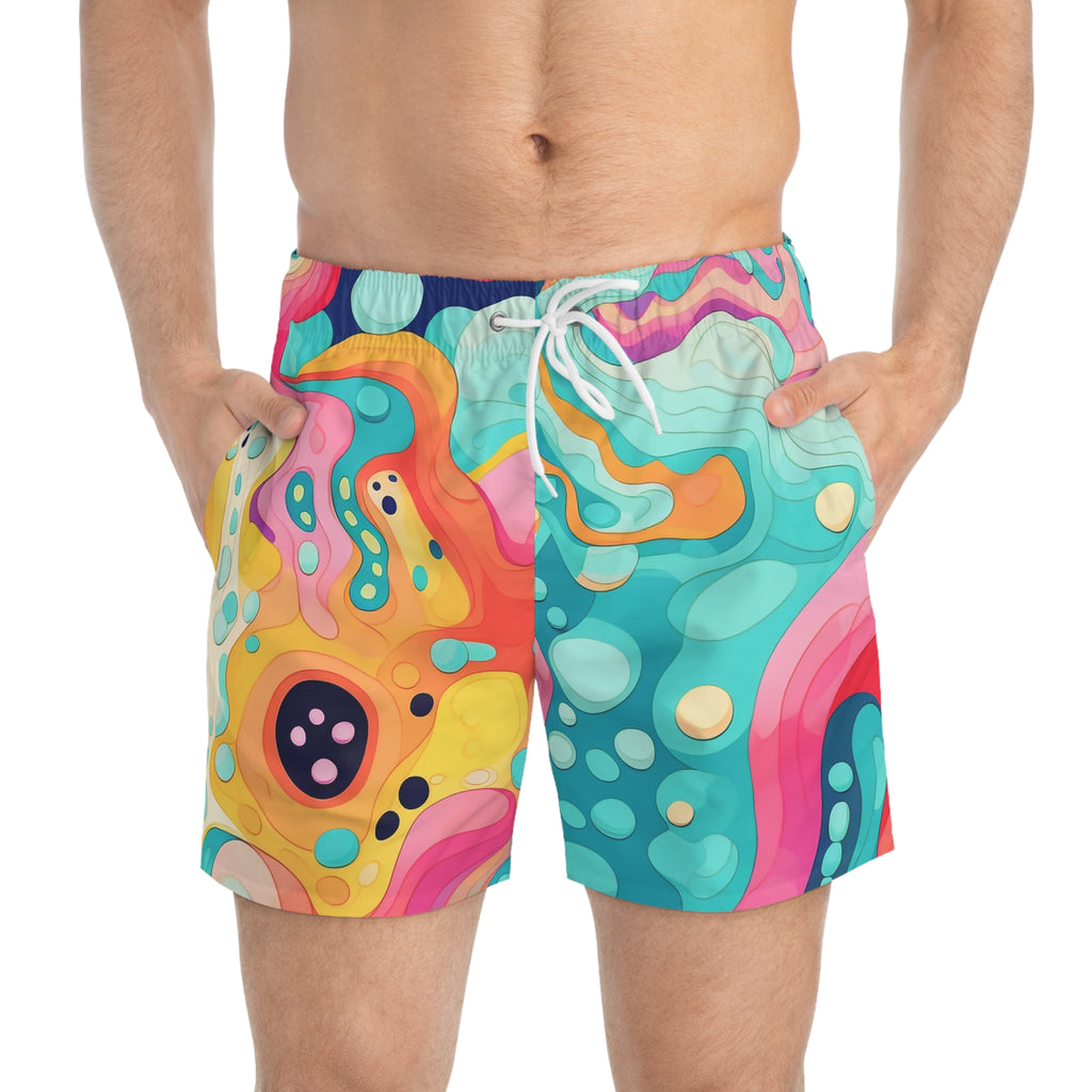 Pssy Watercolor Swim Trunk