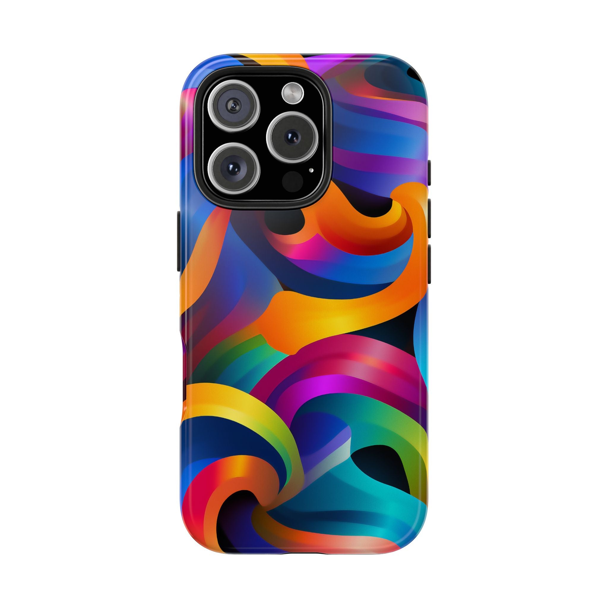 Colorful Waves Phone Case