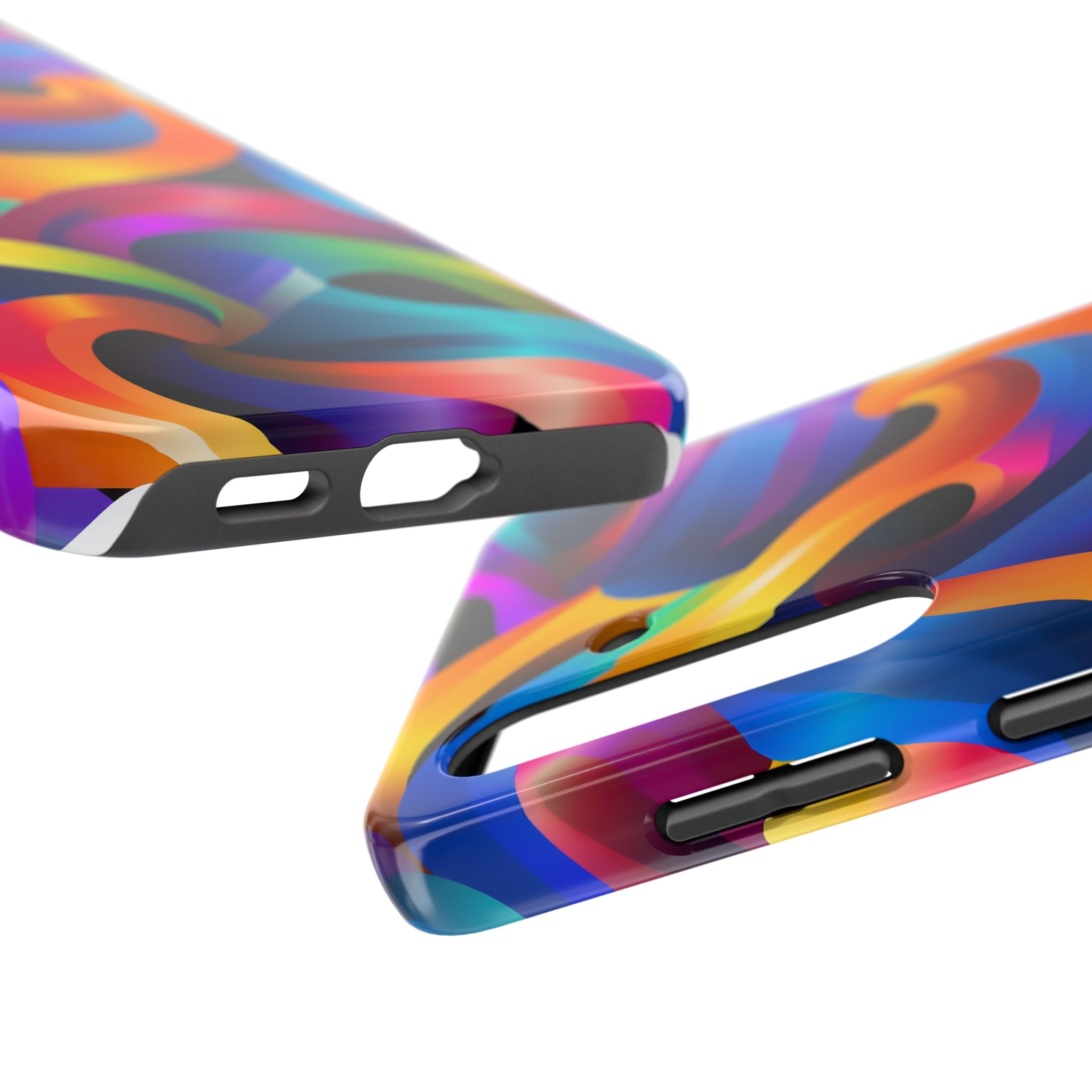 Colorful Waves Phone Case