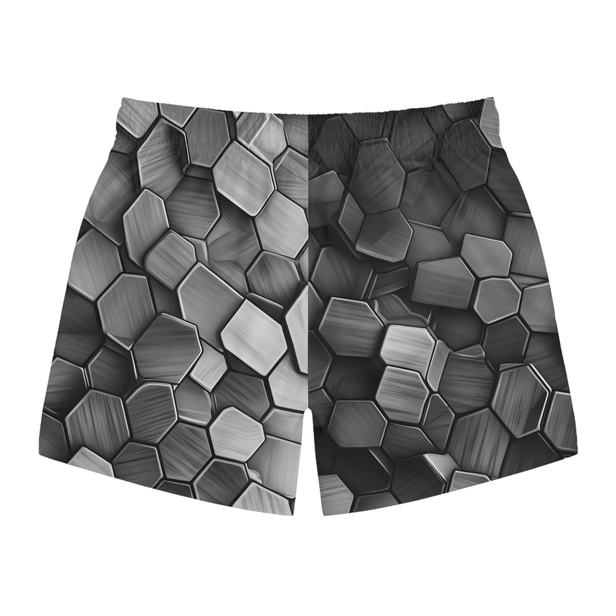 Hexagon BW Swim Trunk