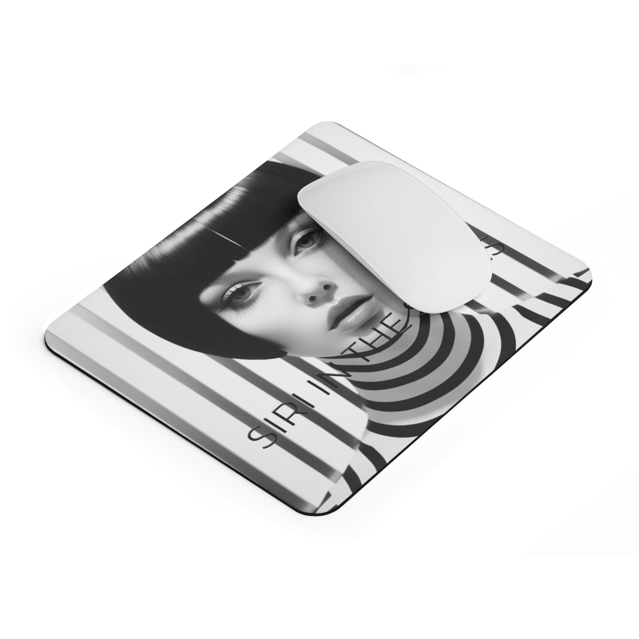 Siri in the Sixties Mouse Pad