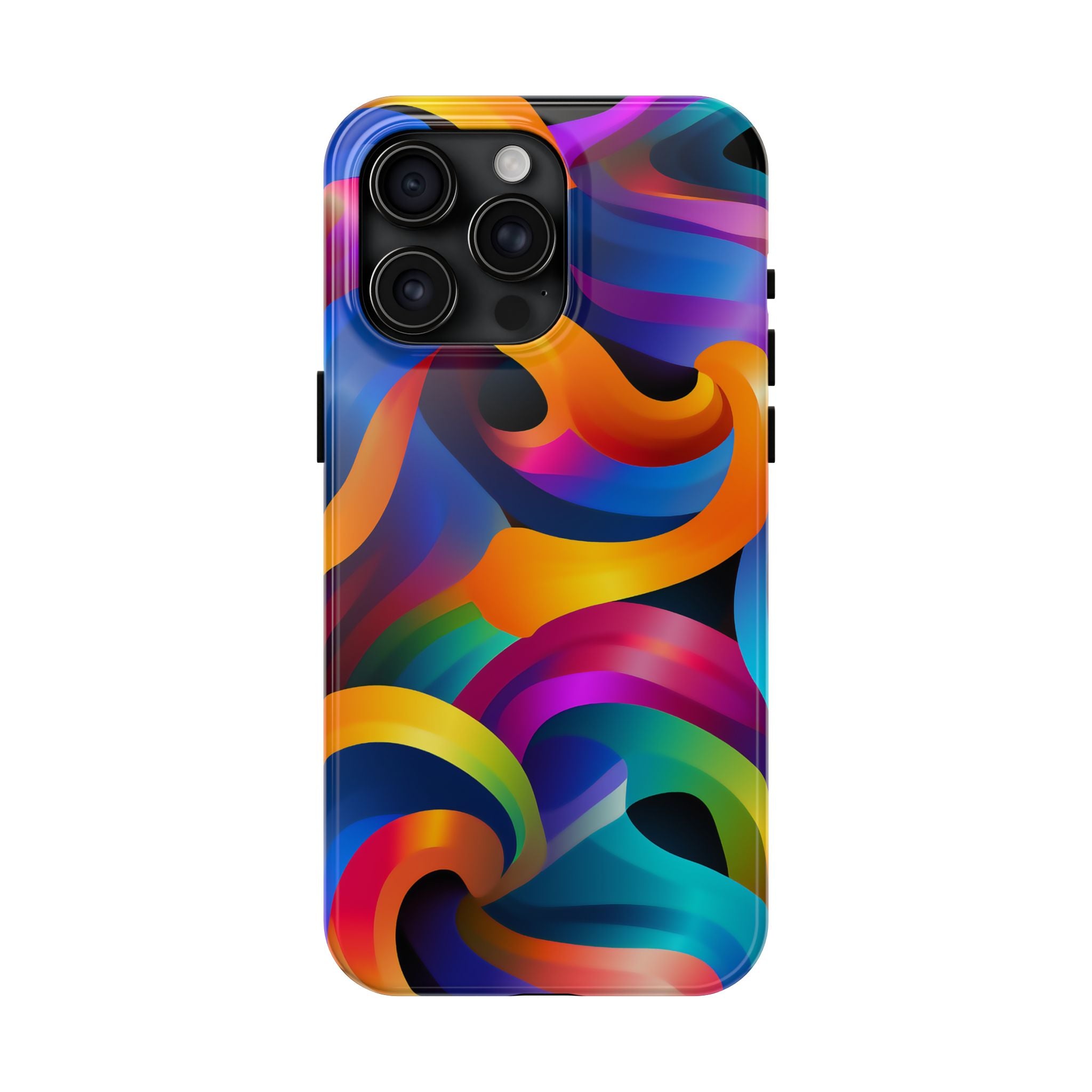 Colorful Waves Phone Case