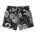 Medical Flowers BW Swim Trunk