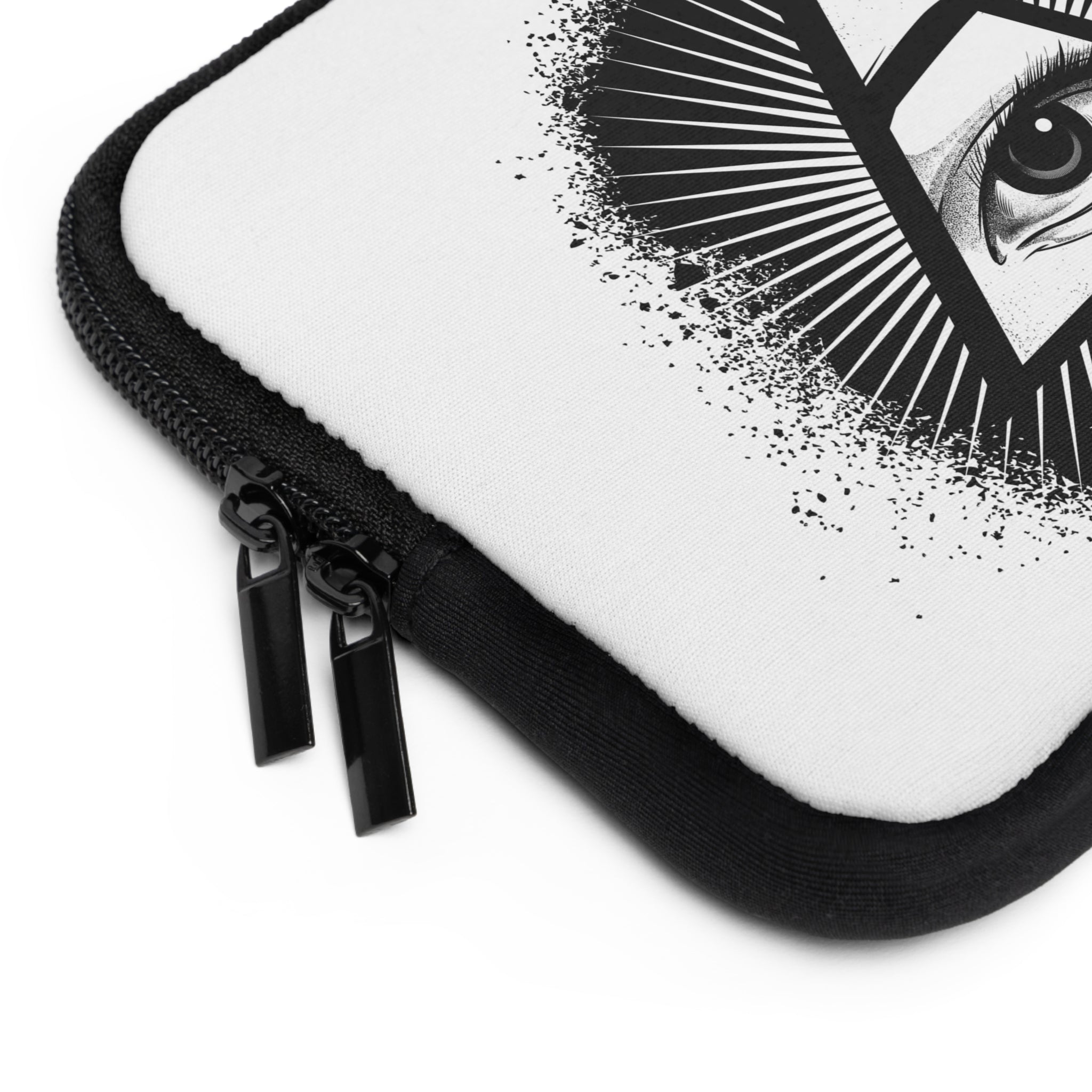 Illuminati White Laptop Sleeve