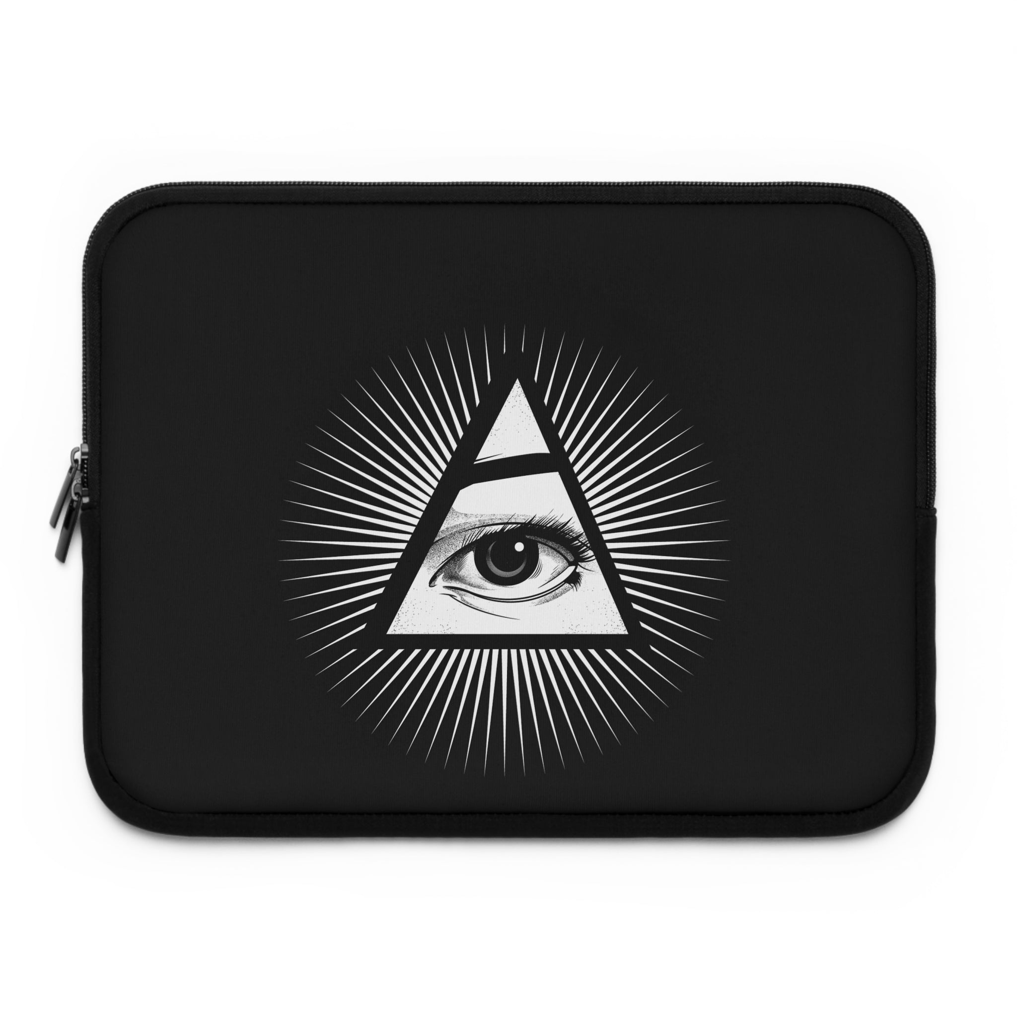 Illuminati Black Laptop Sleeve