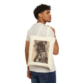Tote Bag — Vintage Seaman & Mermaid Illustration Canvas Tote