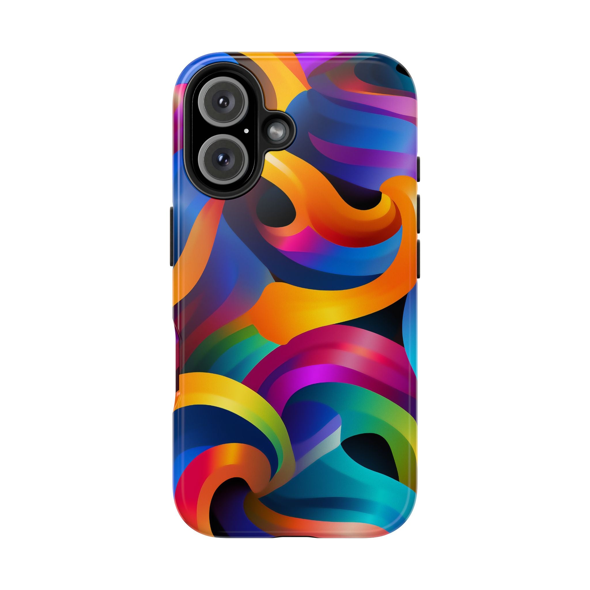 Colorful Waves Phone Case