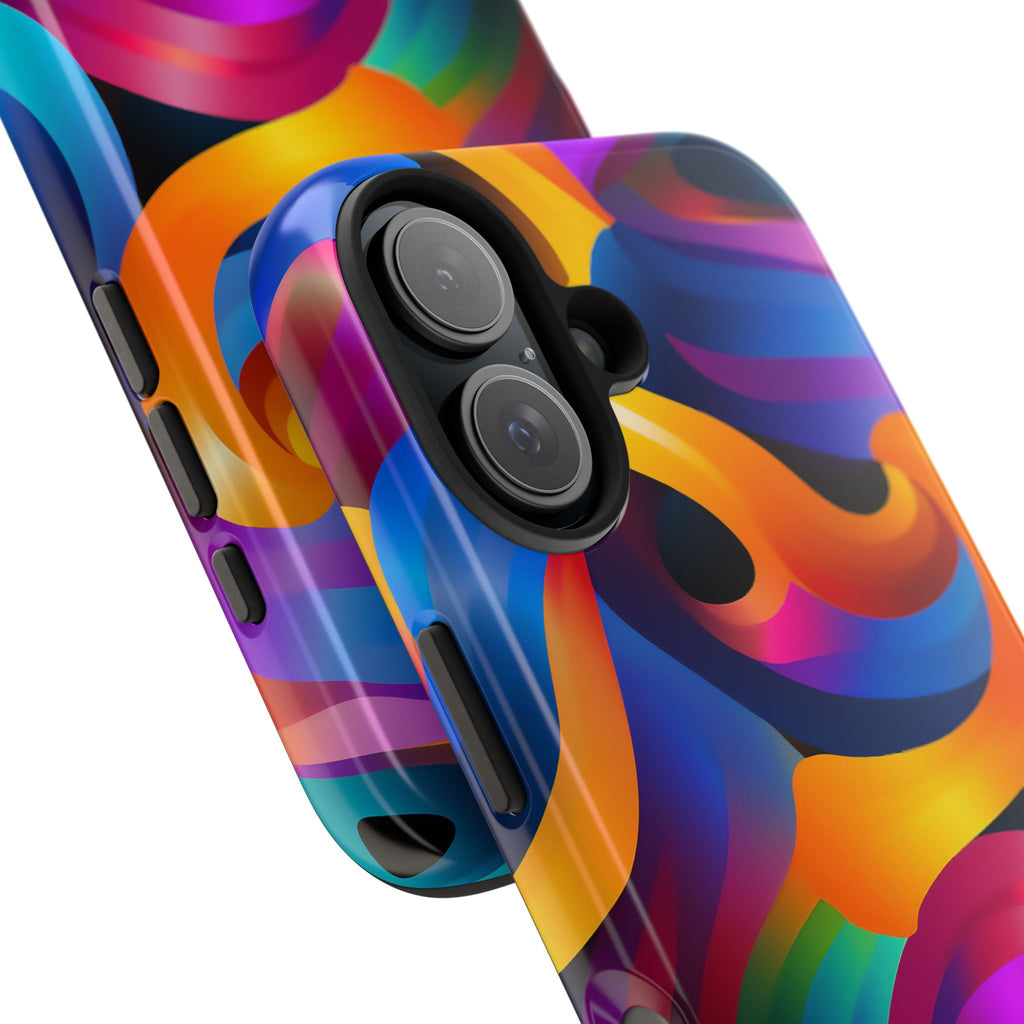 Colorful Waves Phone Case