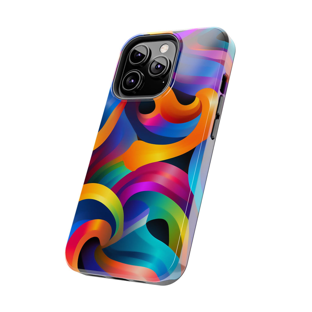 Colorful Waves Phone Case