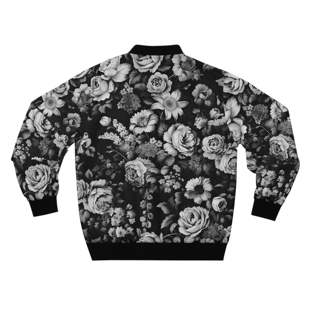 Medival Flowers BW Bomber