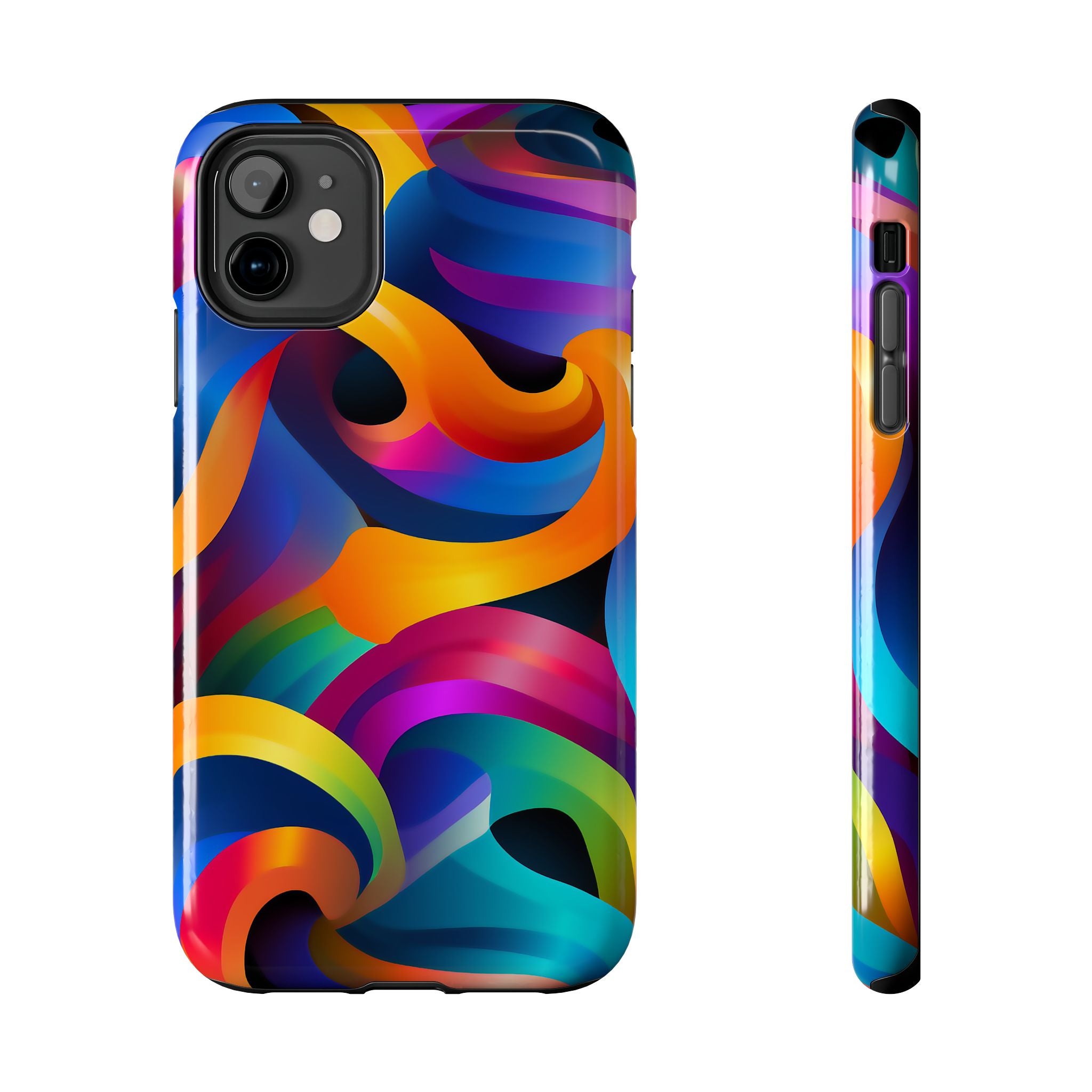 Colorful Waves Phone Case