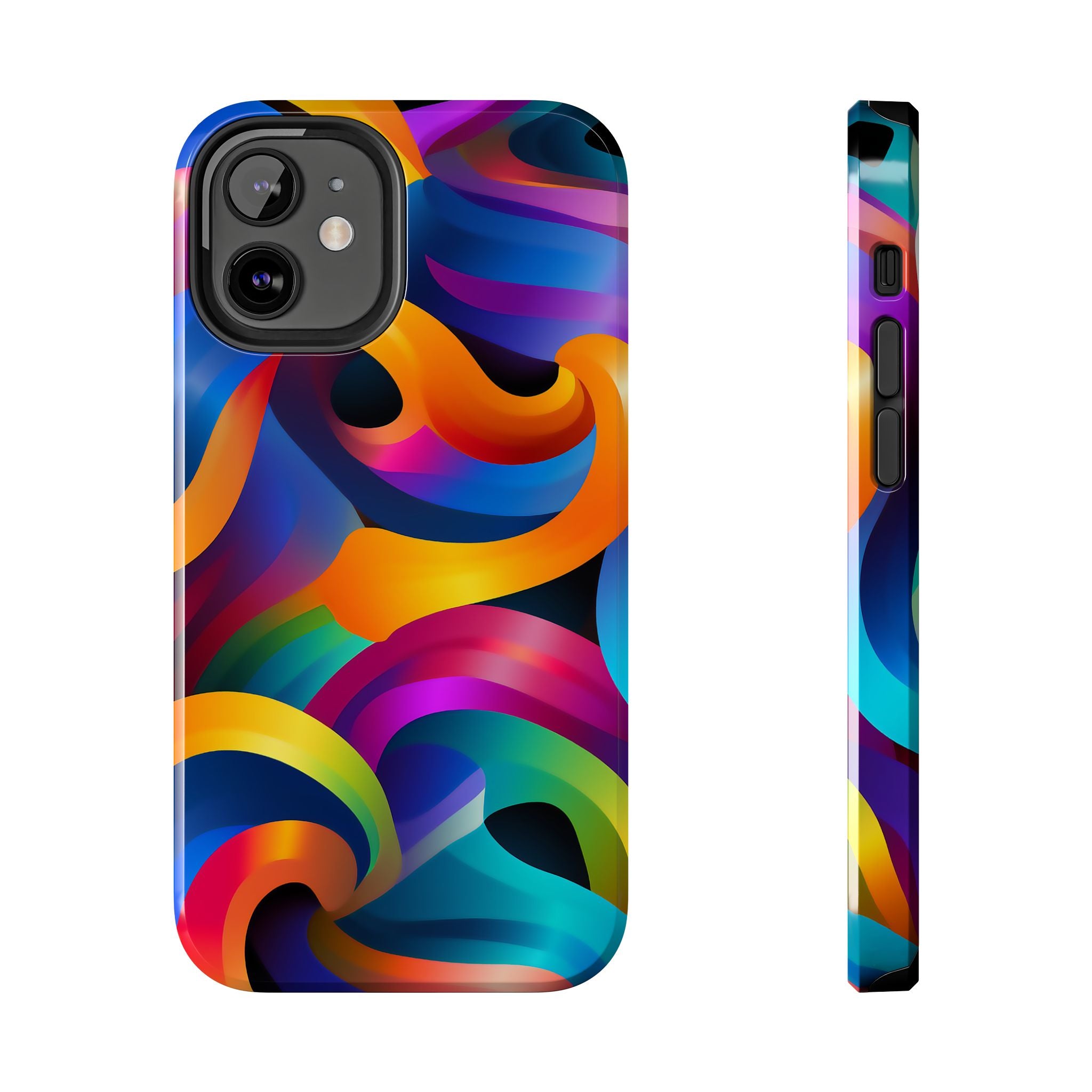 Colorful Waves Phone Case