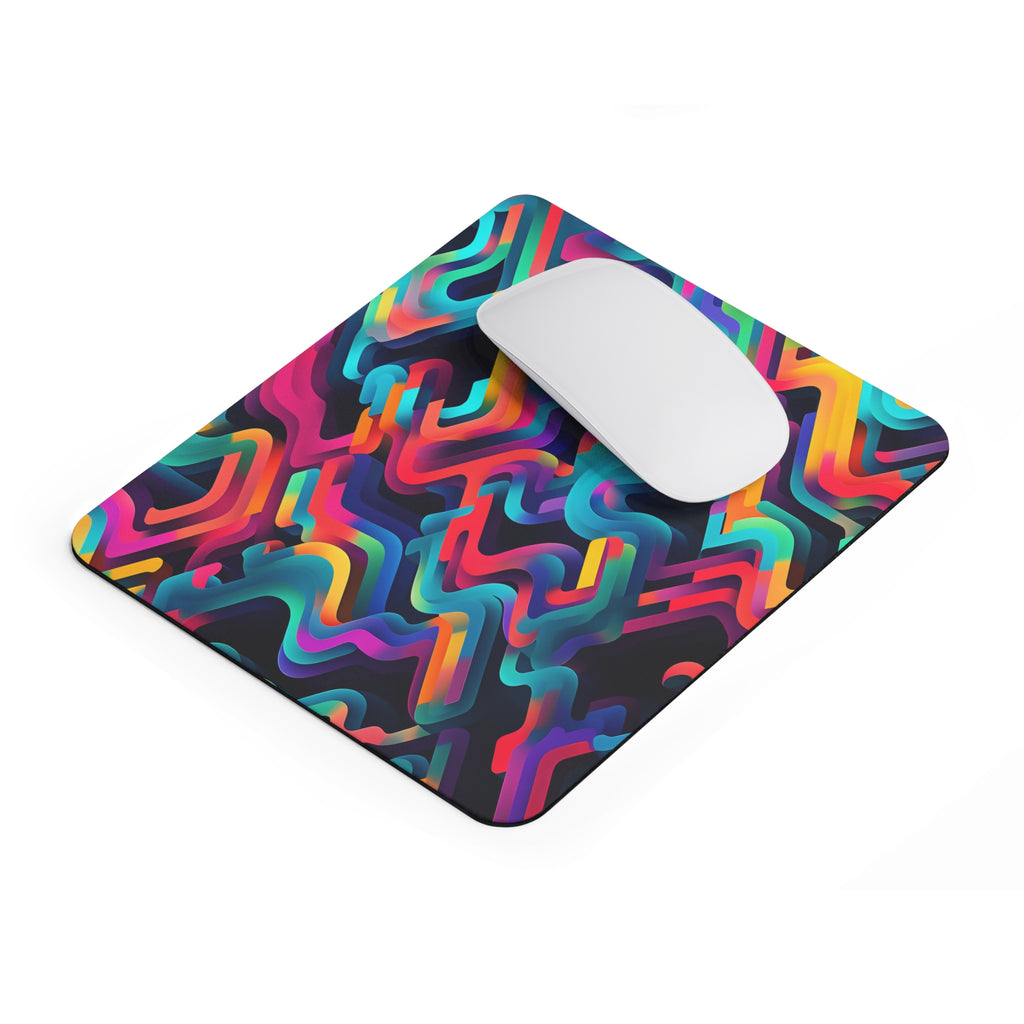 Colorful Snails Mouse Pad