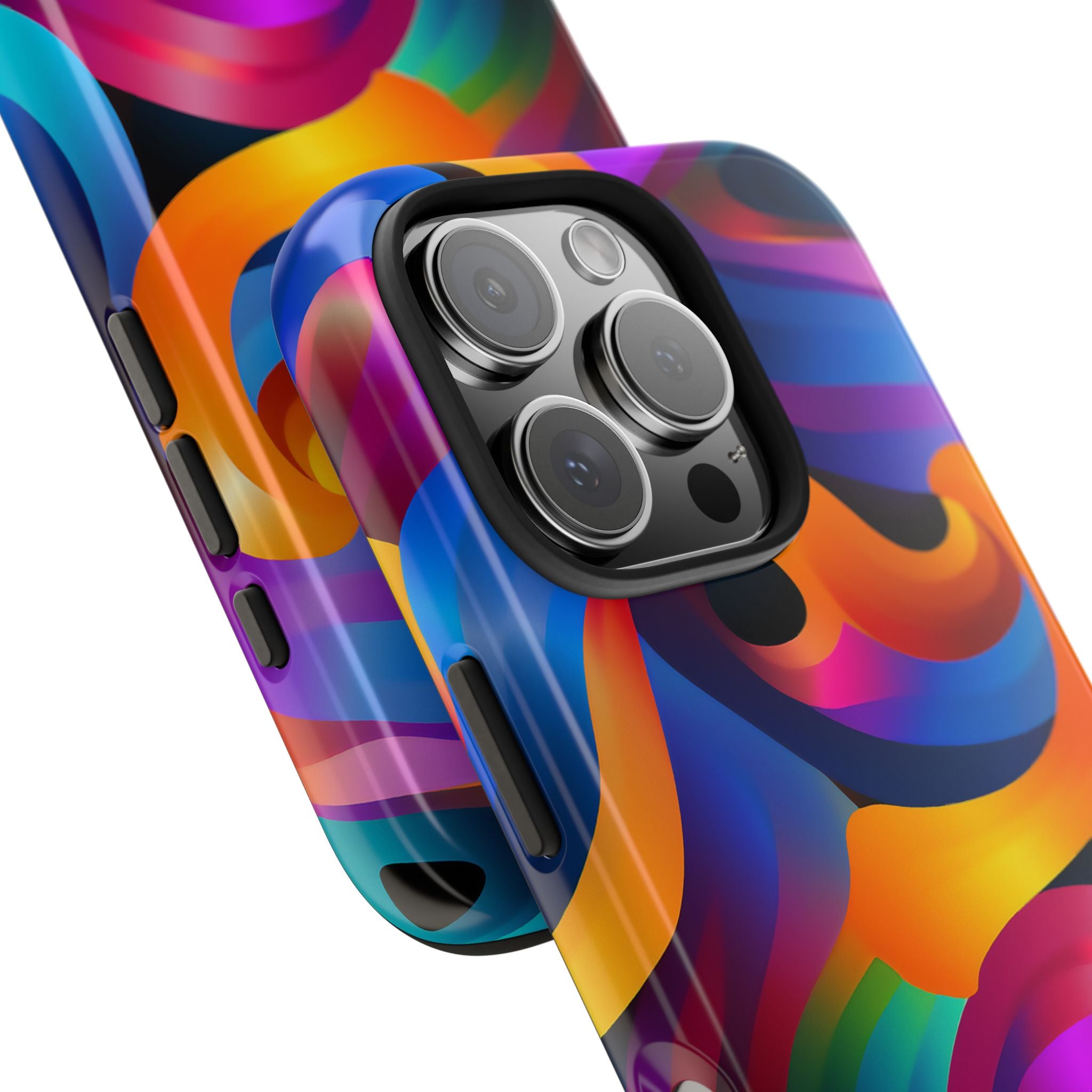 Colorful Waves Phone Case