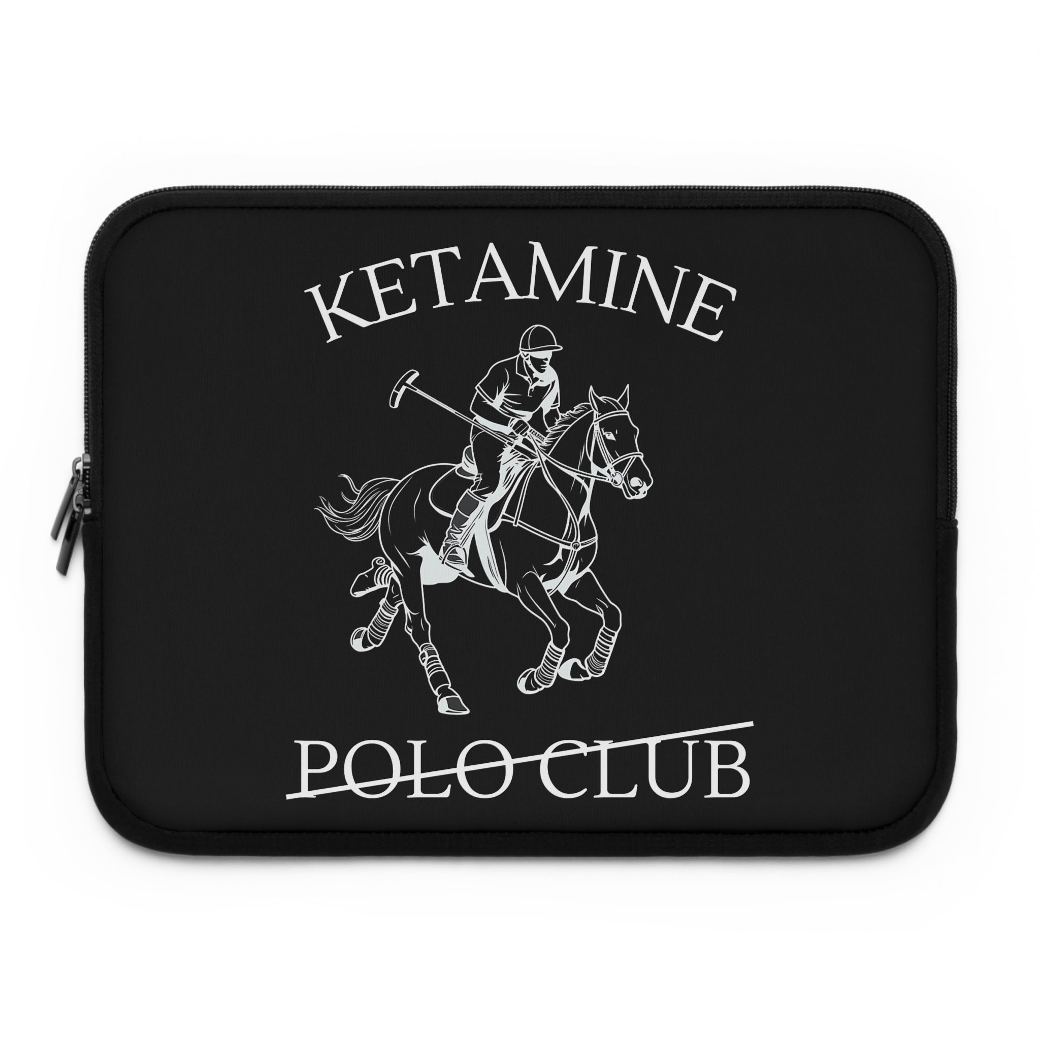 Ketamine Polo Club Laptop Sleeve Black