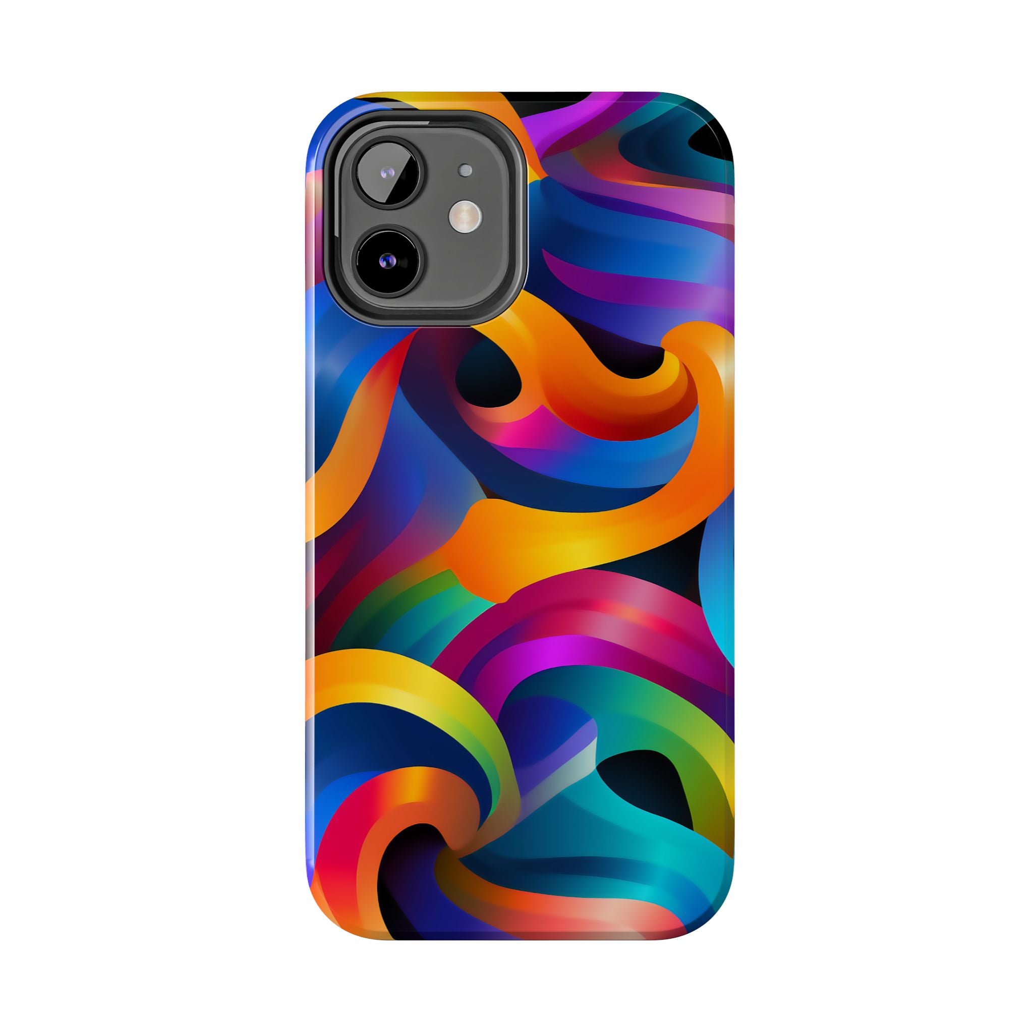 Colorful Waves Phone Case
