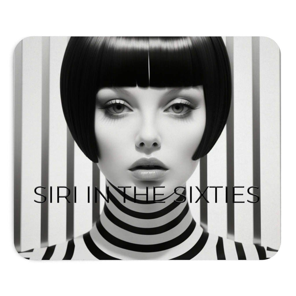 Siri in the Sixties Mouse Pad