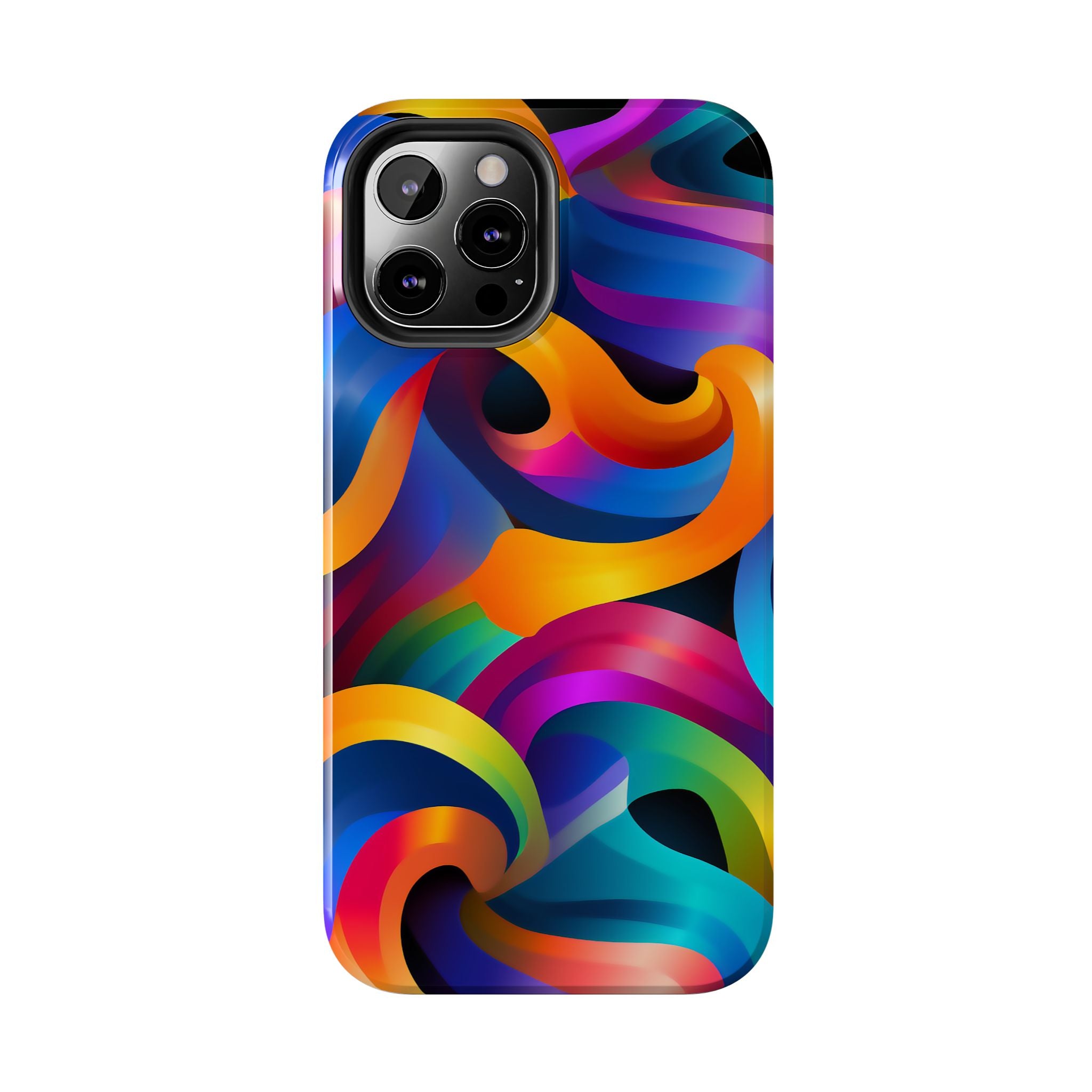 Colorful Waves Phone Case