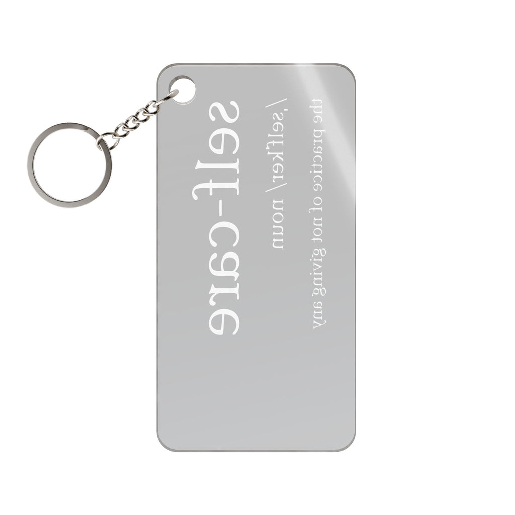 Self care Keychain Charm