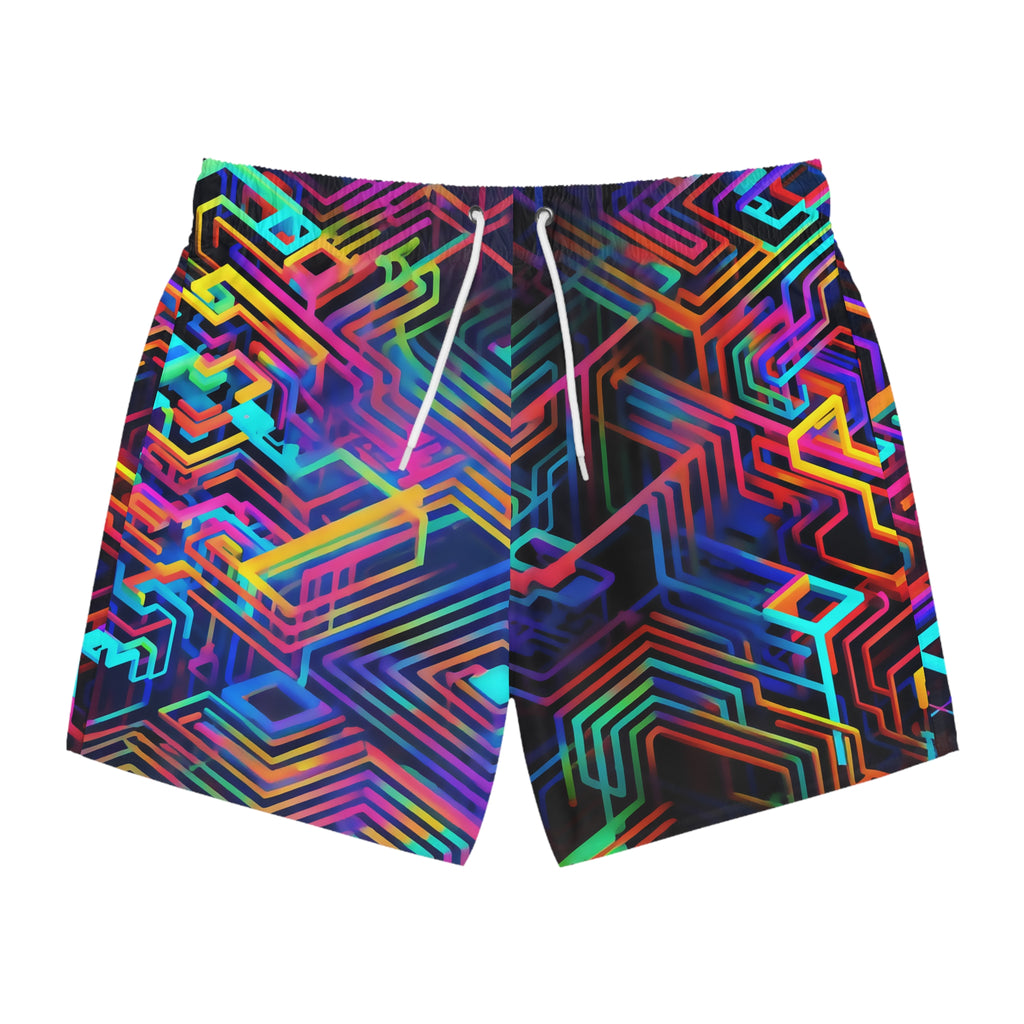 Pssy Glitch Swim Trunk