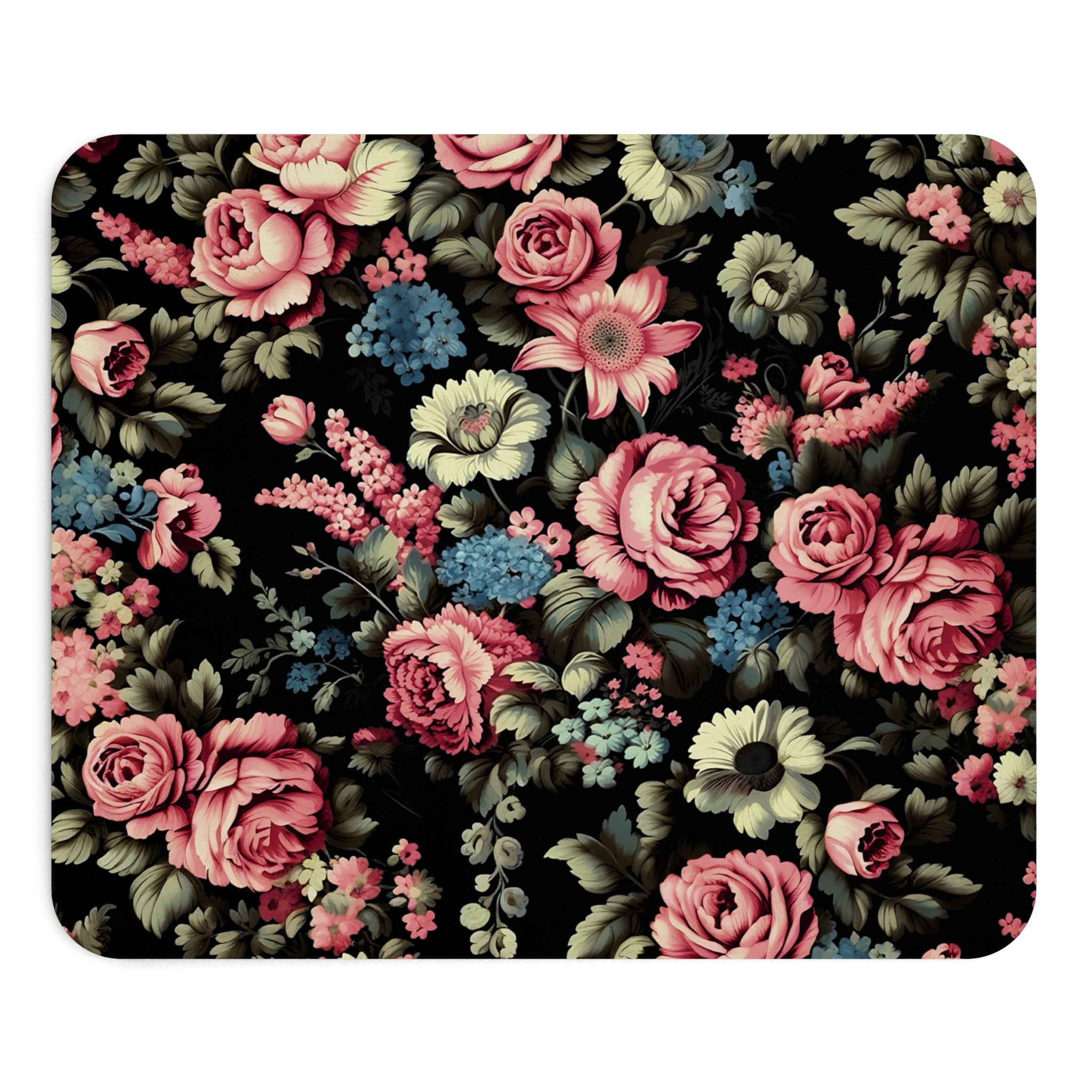 Medival Flowers Mouse Pad