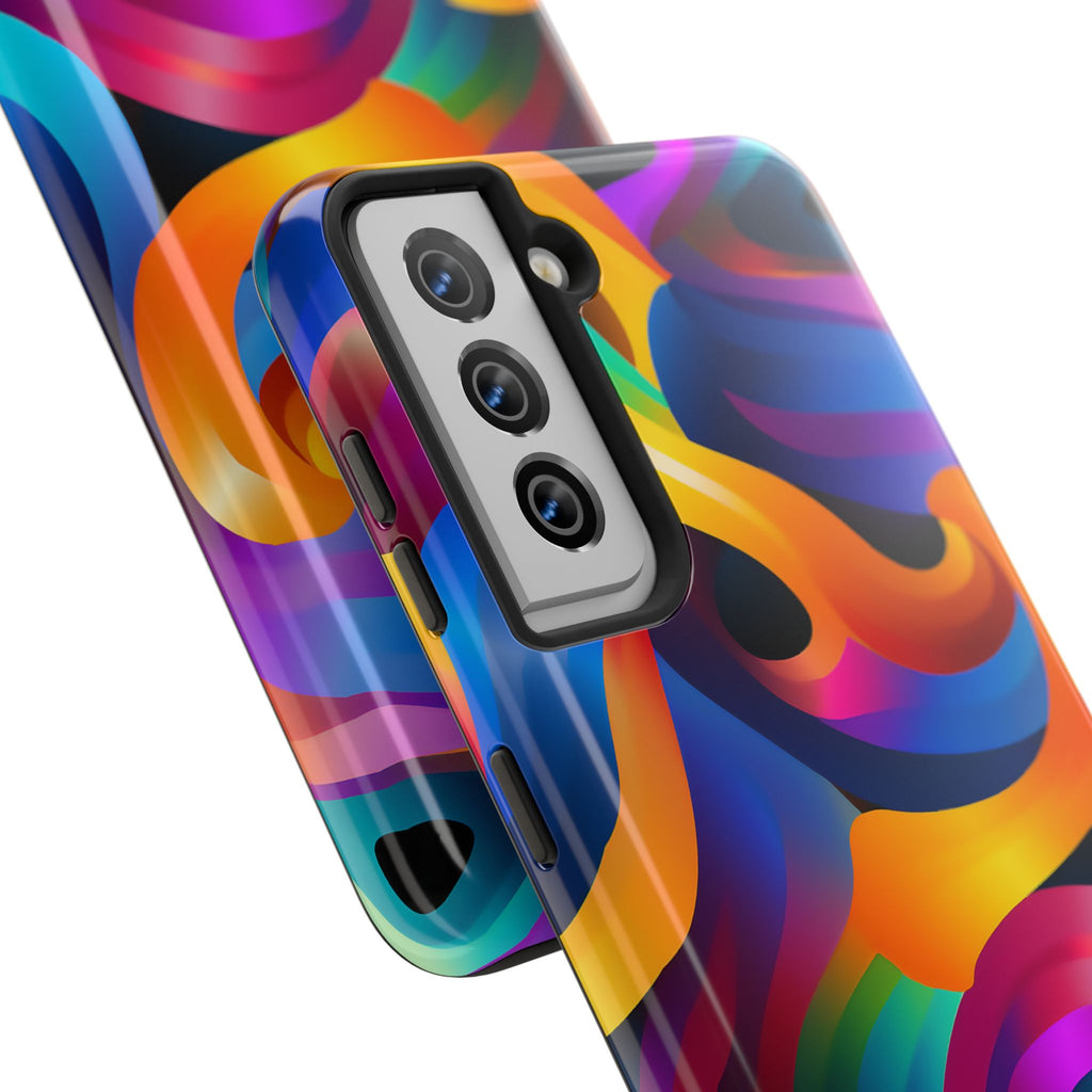 Colorful Waves Phone Case