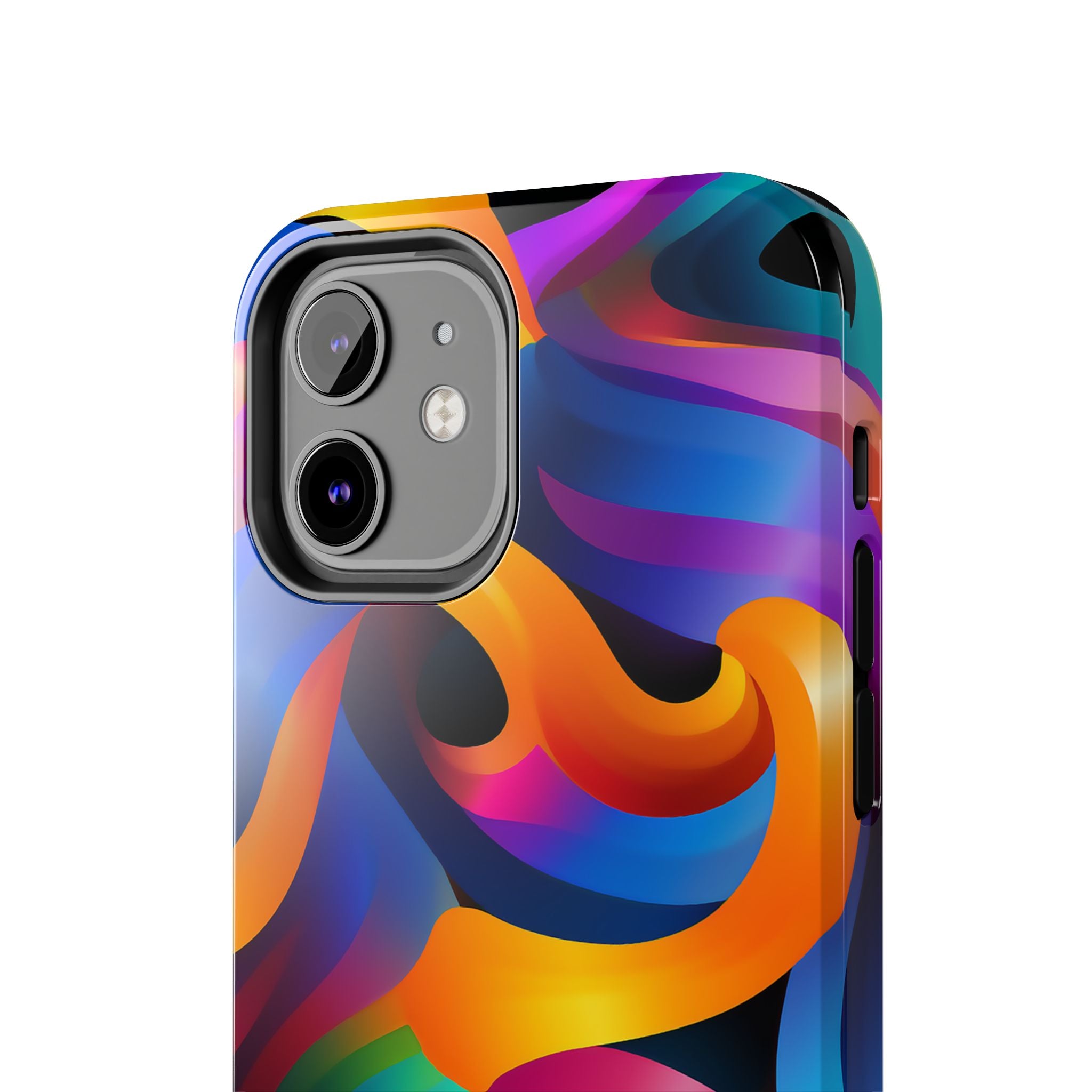 Colorful Waves Phone Case