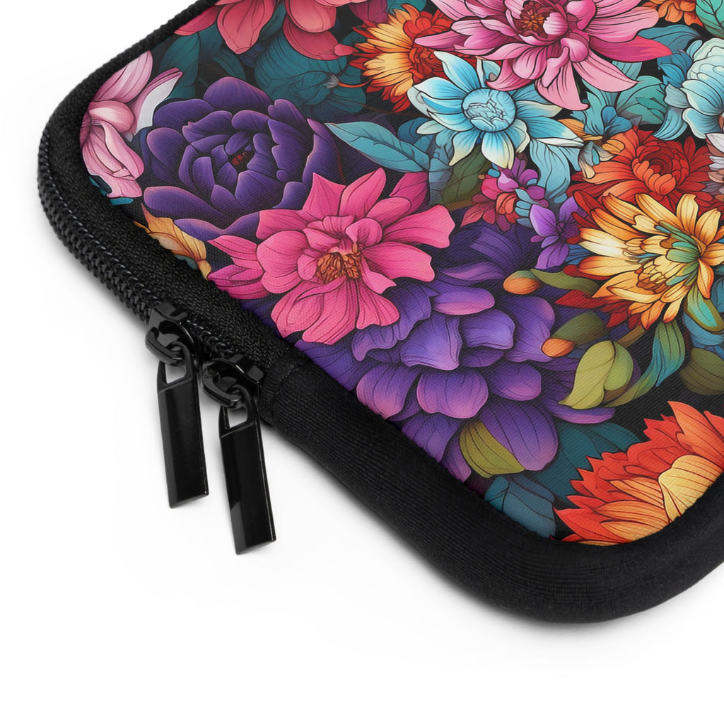 Japanese Flowers Laptop Sleeve