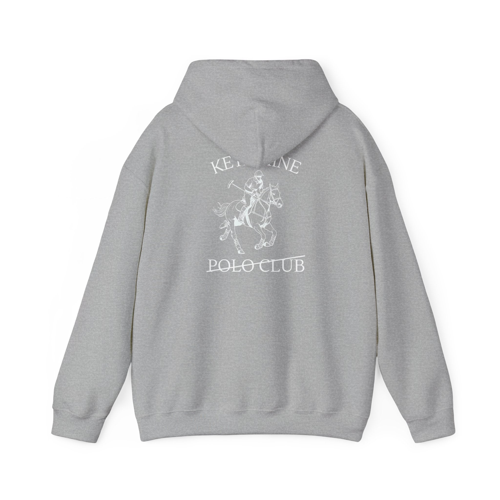 Ketamine Polo Club Hoodie | Dark Skull Rider Graphic