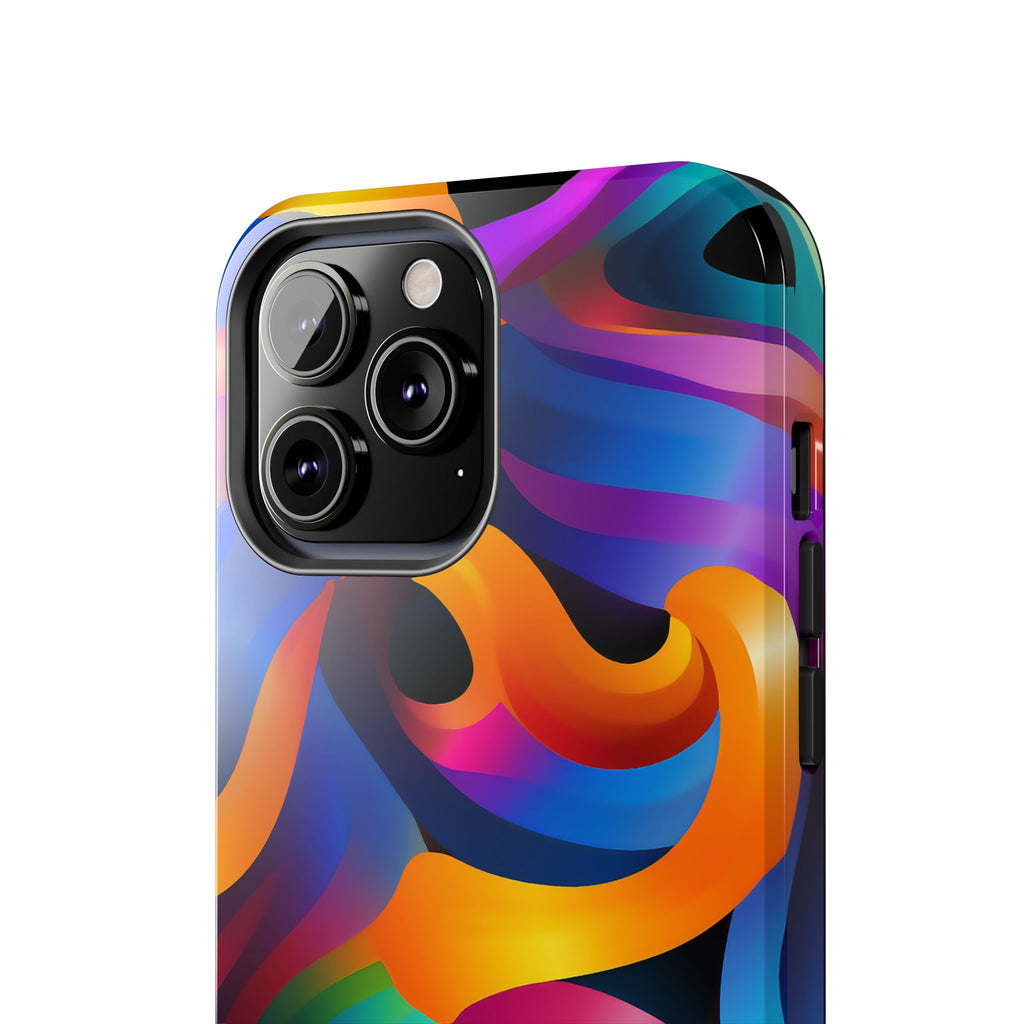 Colorful Waves Phone Case
