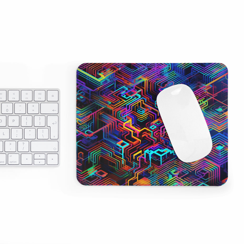 Pssy Glitch Mouse Pad