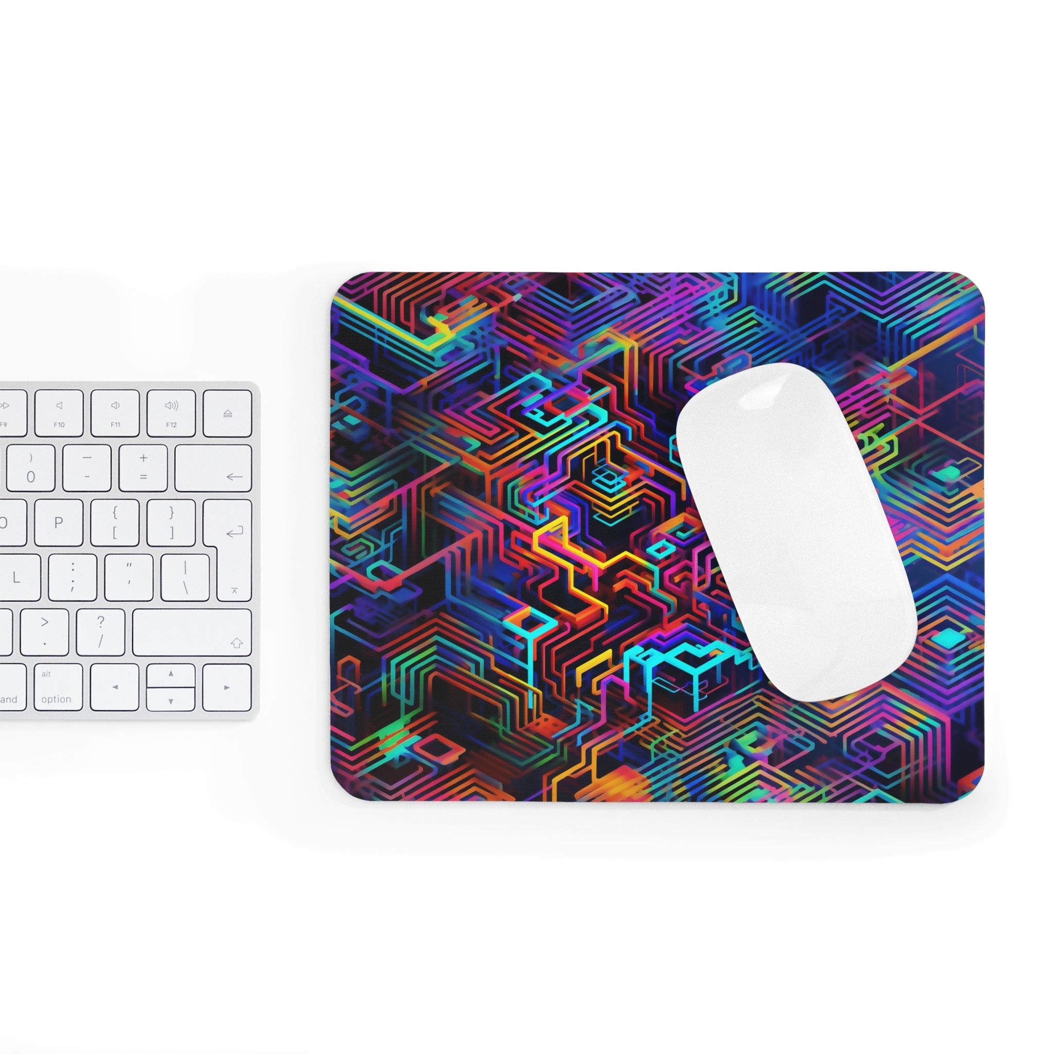 Pssy Glitch Mouse Pad