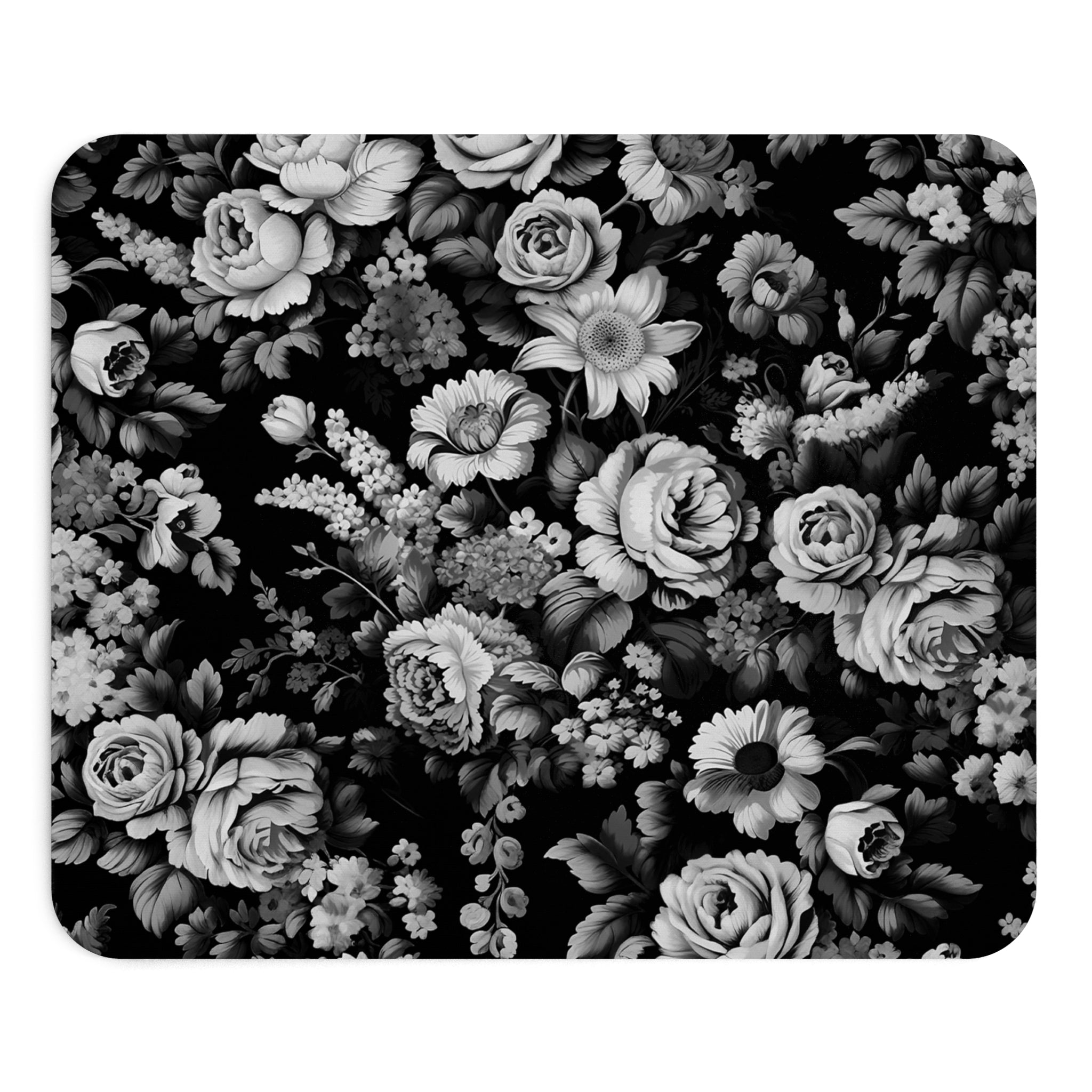 Medival Flowers Mouse Pad