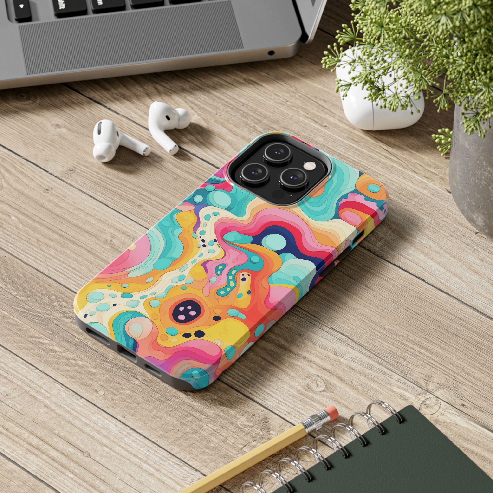 Pssy Watercolor Phone Case