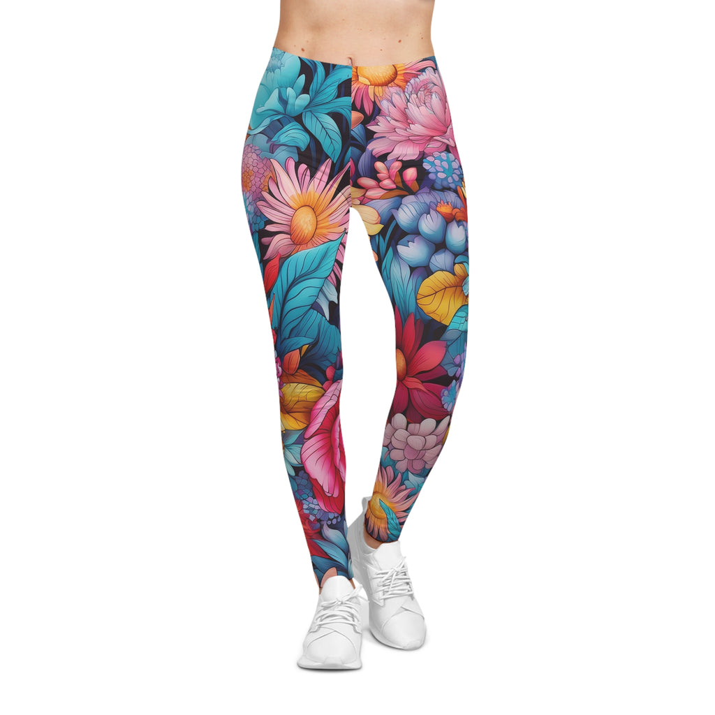 Japanese Flowers Leggings