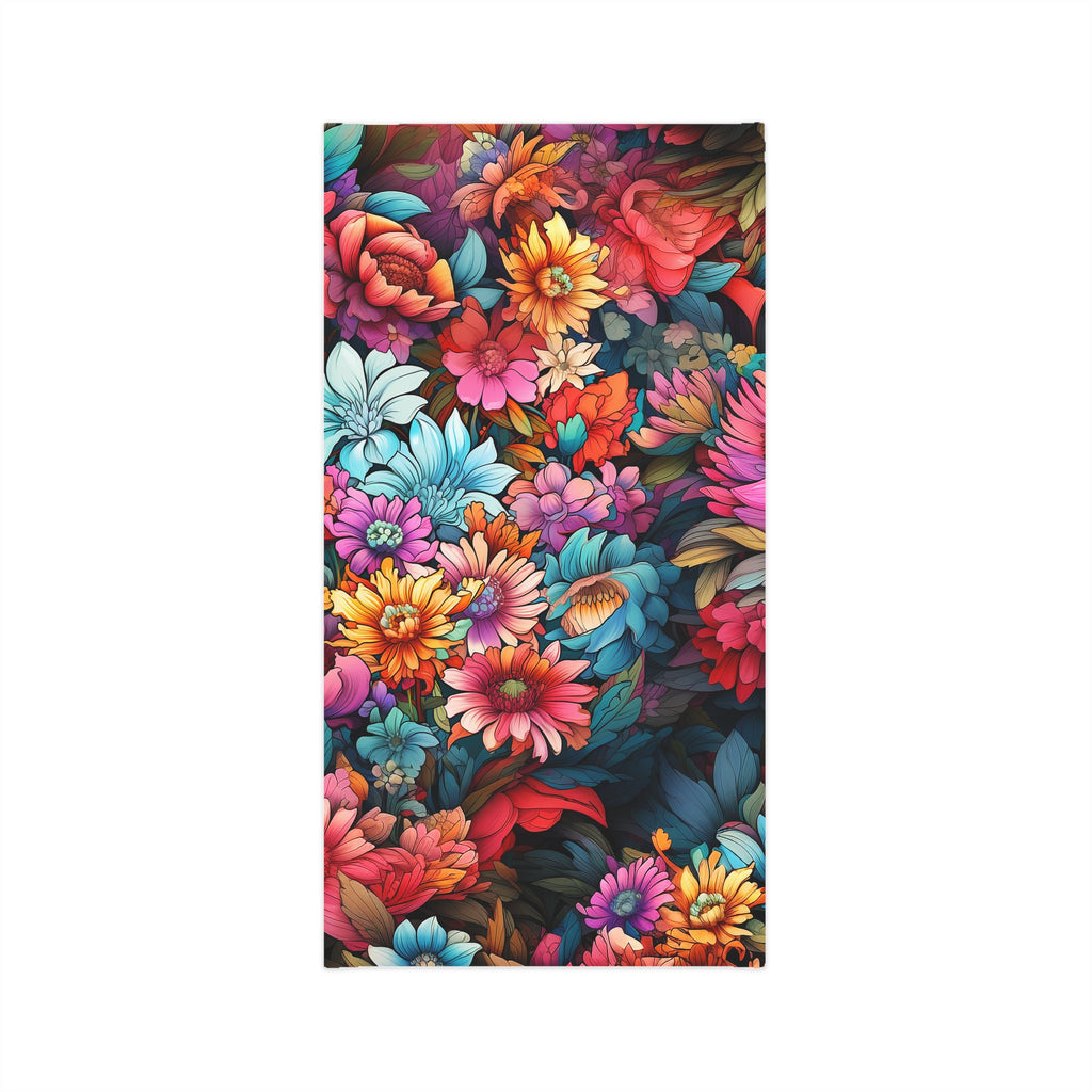 Head Scarf Japanese Flowers