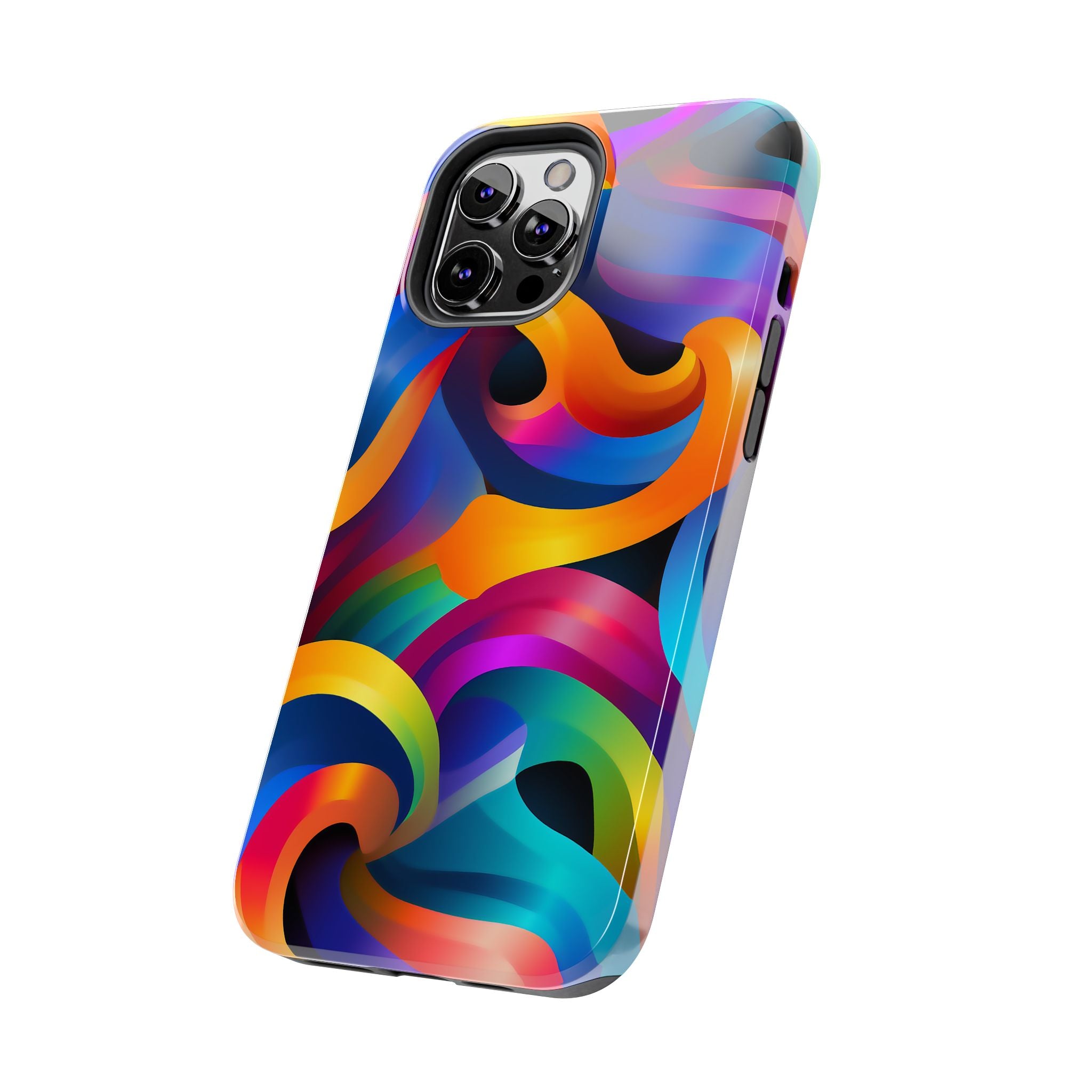 Colorful Waves Phone Case