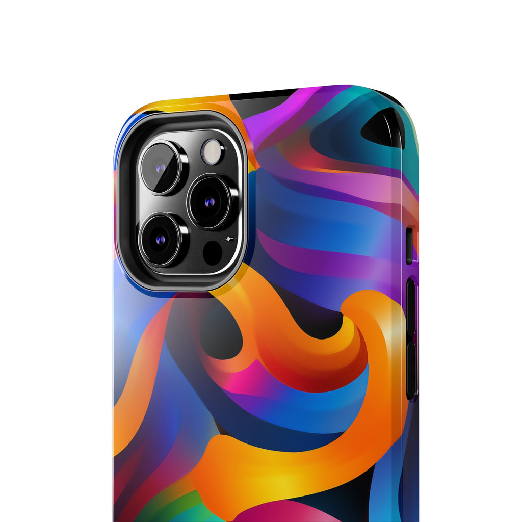 Colorful Waves Phone Case