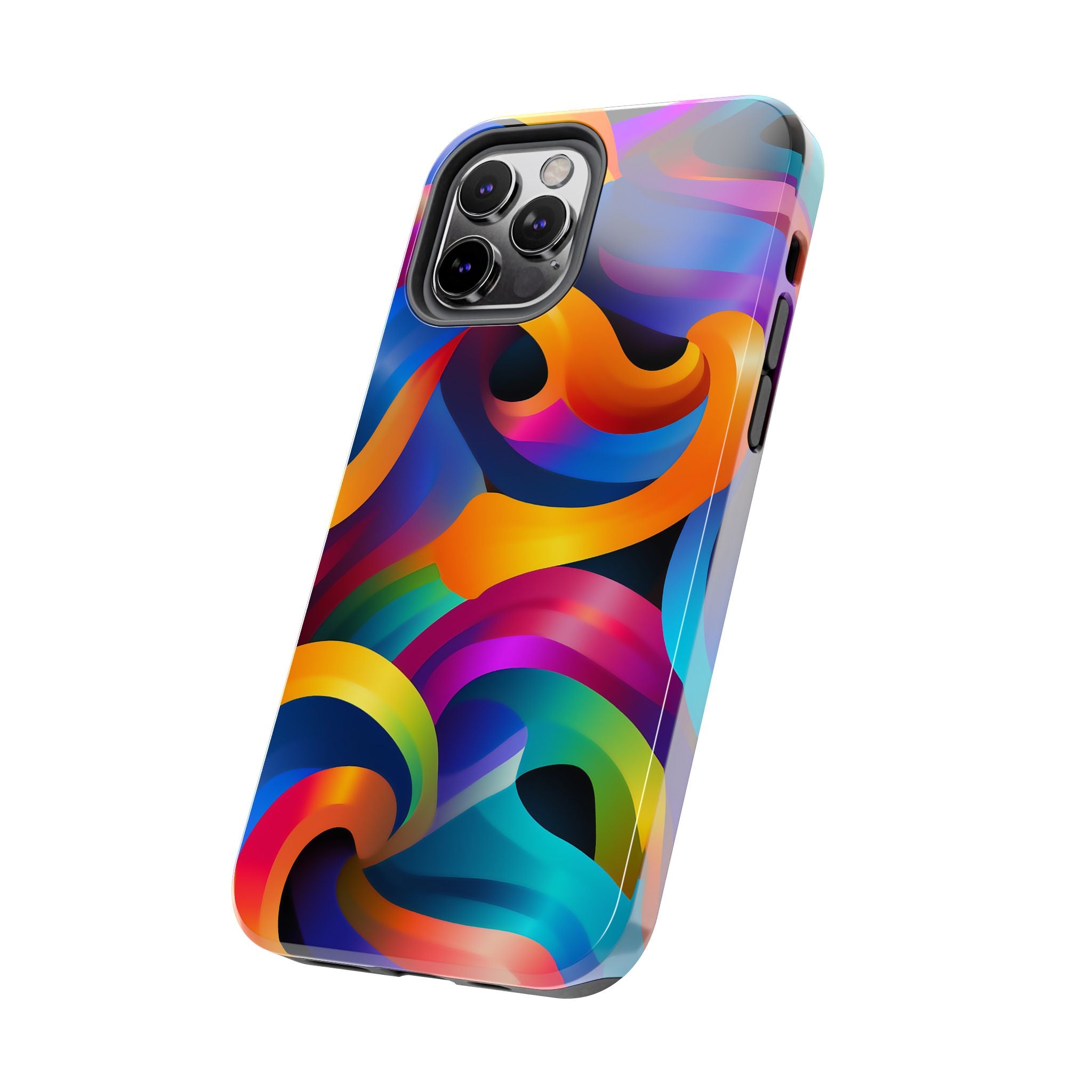 Colorful Waves Phone Case