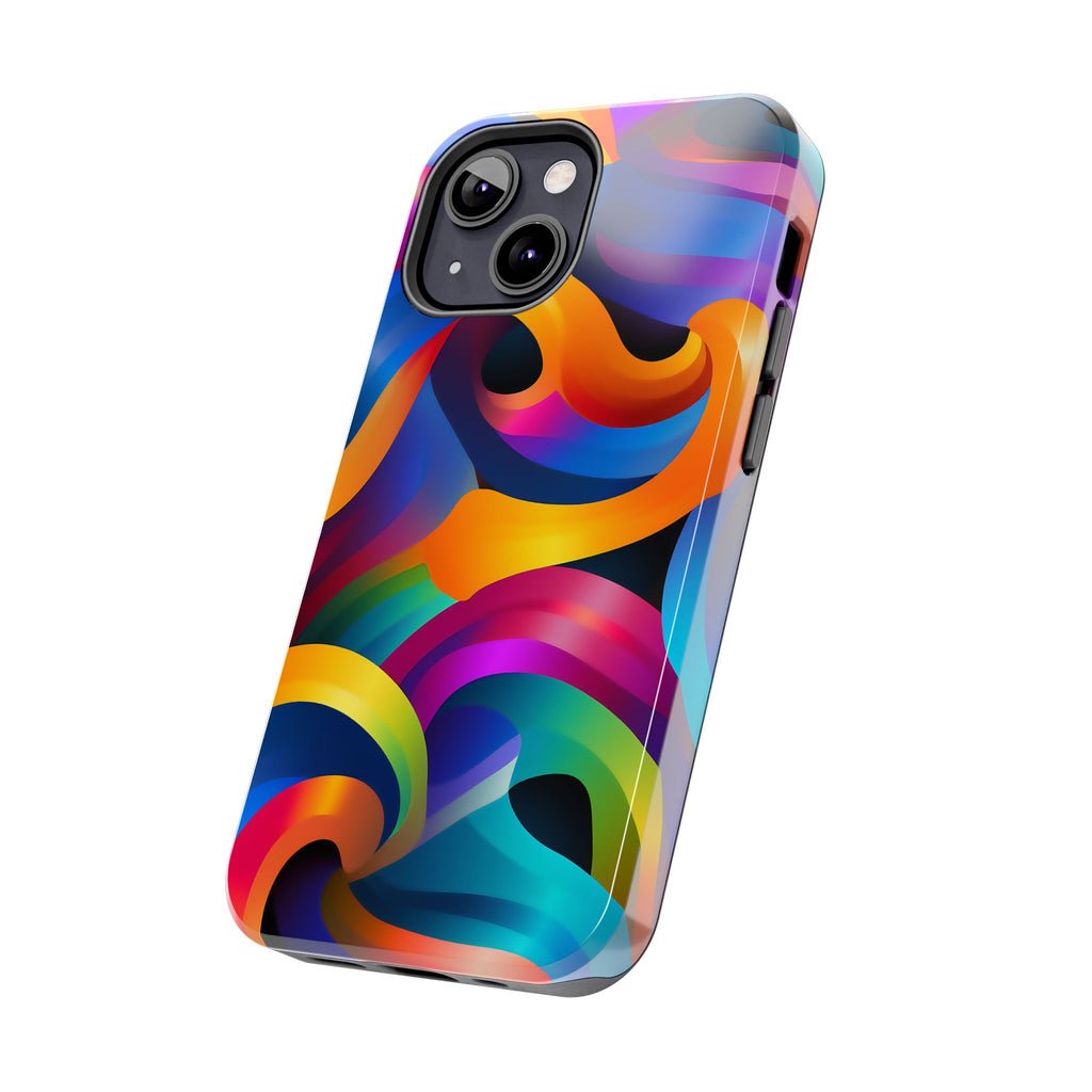 Colorful Waves Phone Case