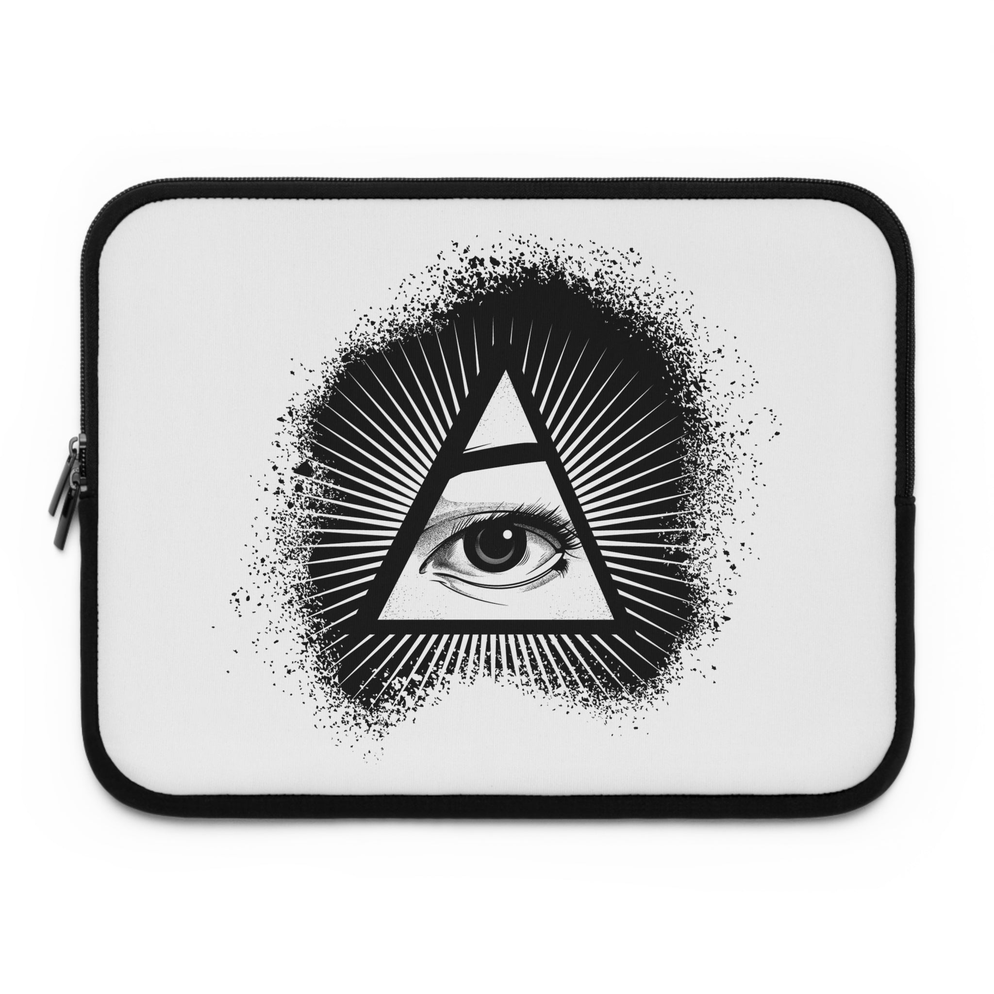 Illuminati White Laptop Sleeve