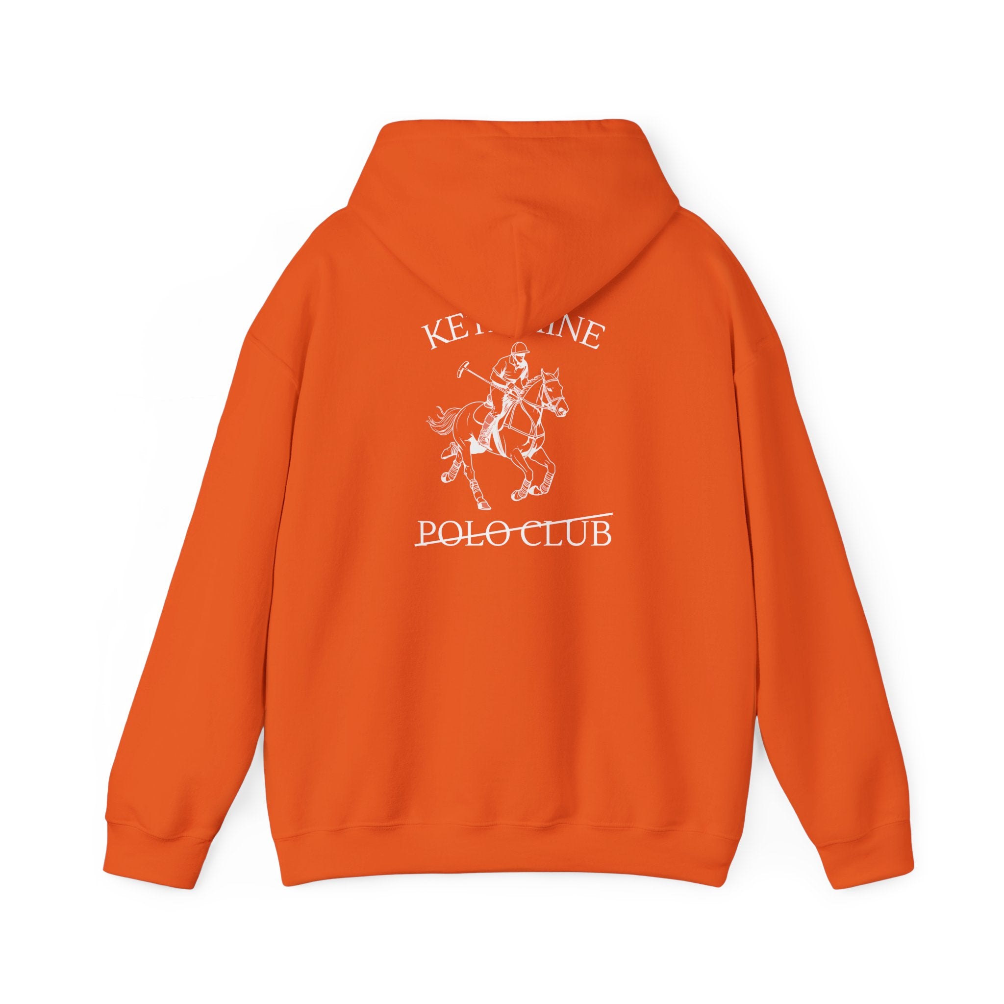 Ketamine Polo Club Hoodie | Dark Skull Rider Graphic