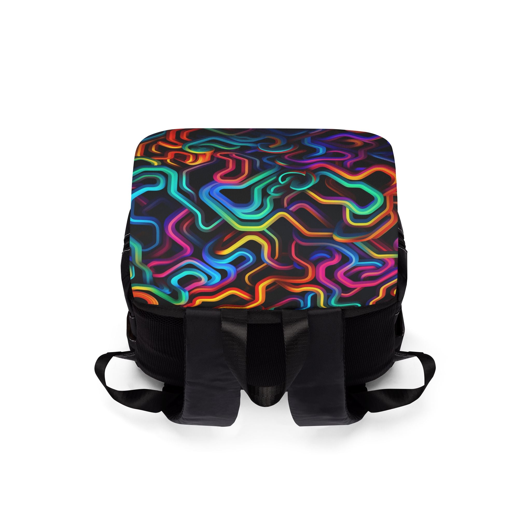 Psychedelic Labyrinth Shoulder Back Pack