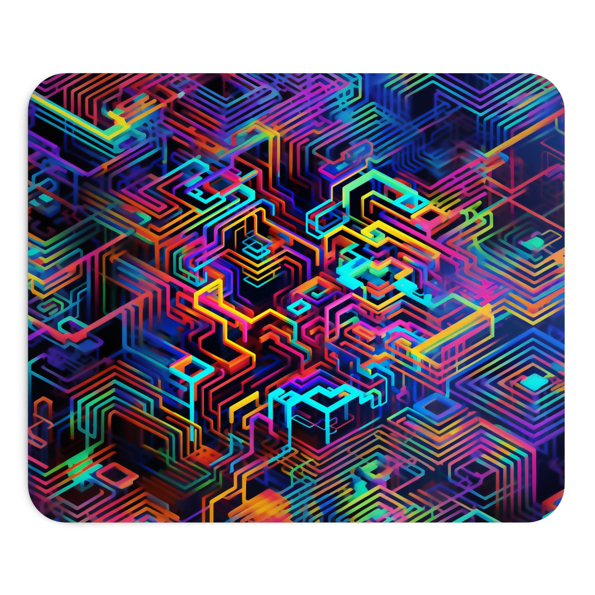Pssy Glitch Mouse Pad