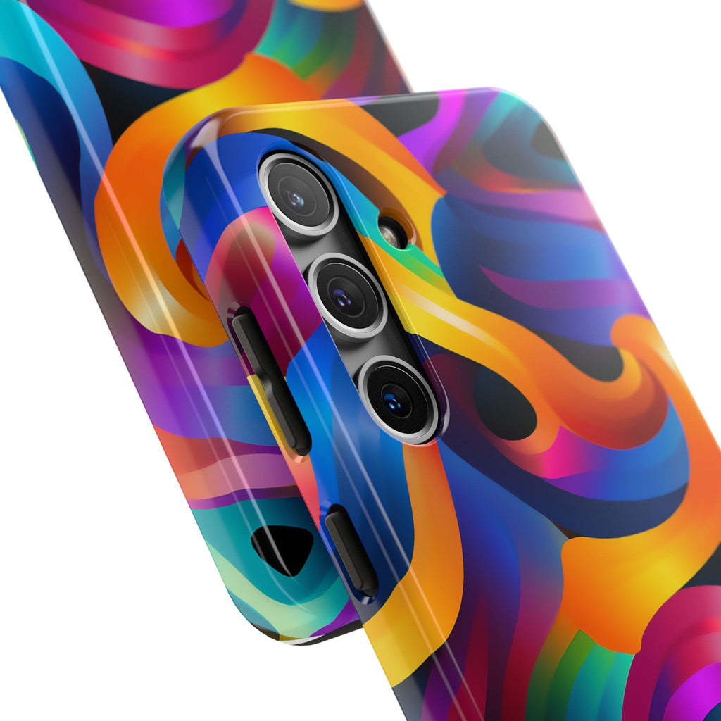 Colorful Waves Phone Case