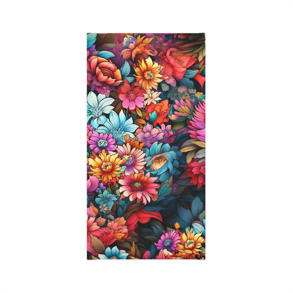 Head Scarf Japanese Flowers